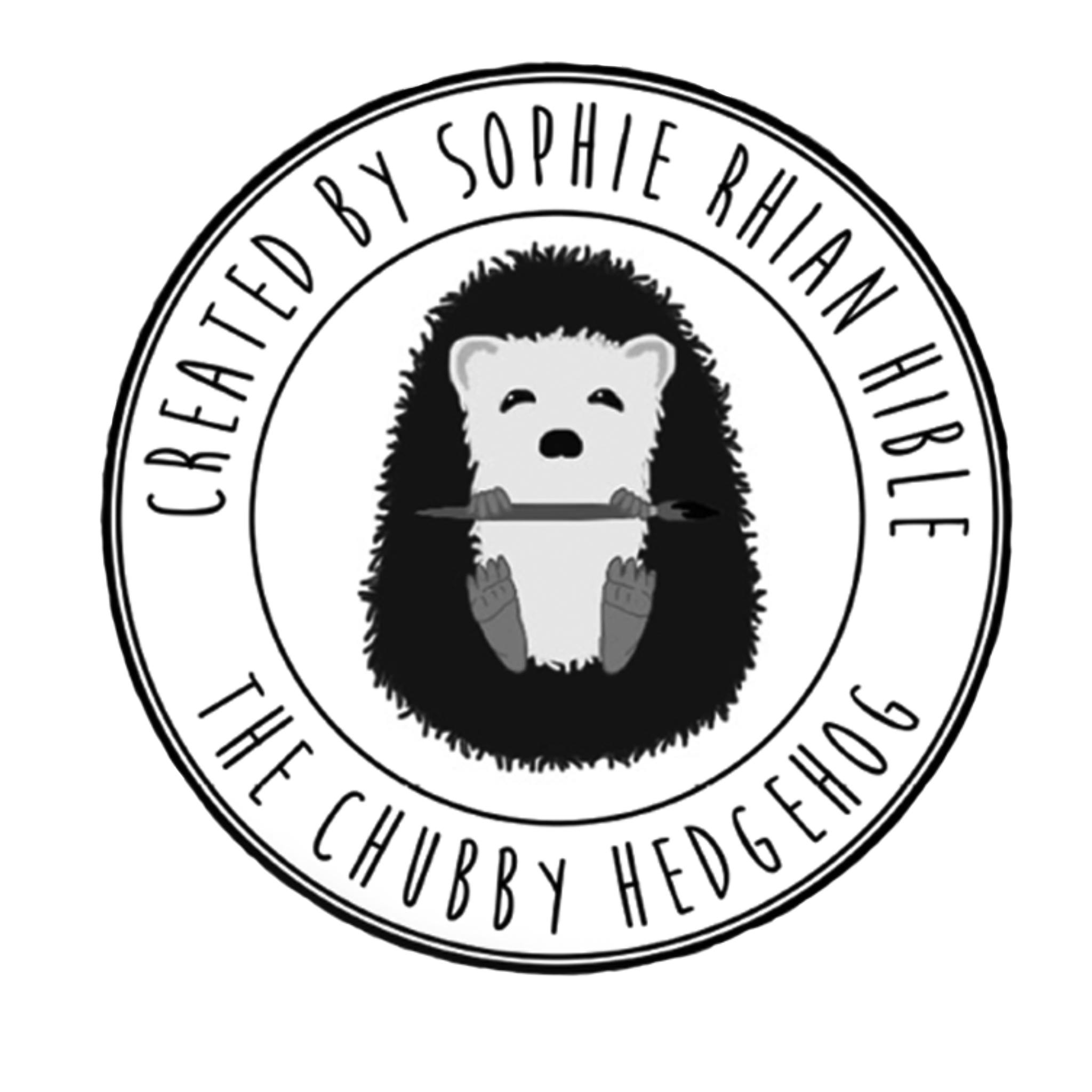 The Chubby Hedgehog - Art & Illustrations - The Home Crafters Ltd.