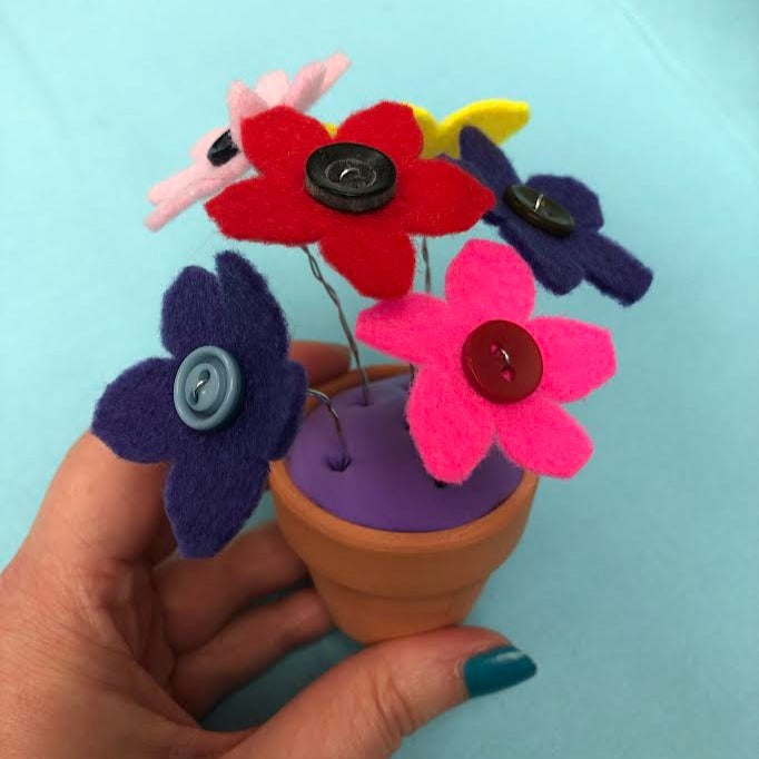 Crafting for Kids: Felt Button Flowers - Thursday 30th May