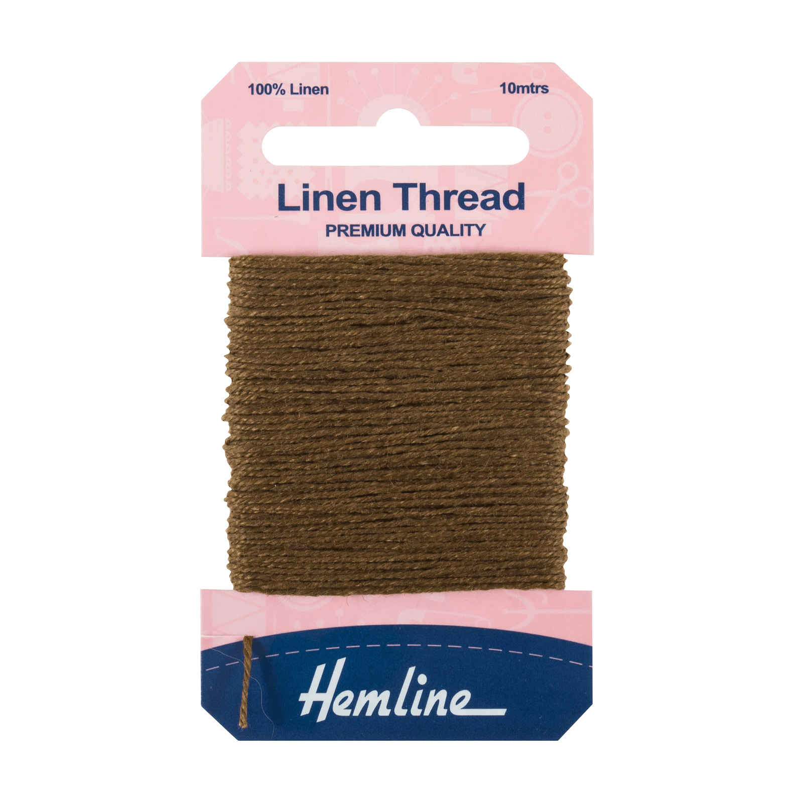 Hemline Strong Linen Thread: 10m | Buy Online from The Home Crafters