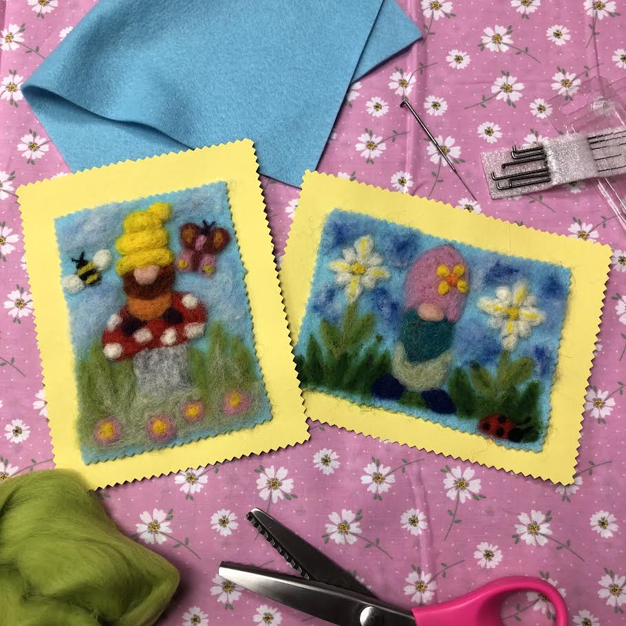 Needle Felting for Beginners: Felted Gonk & Card with Fairy Fae - Saturday 11th May