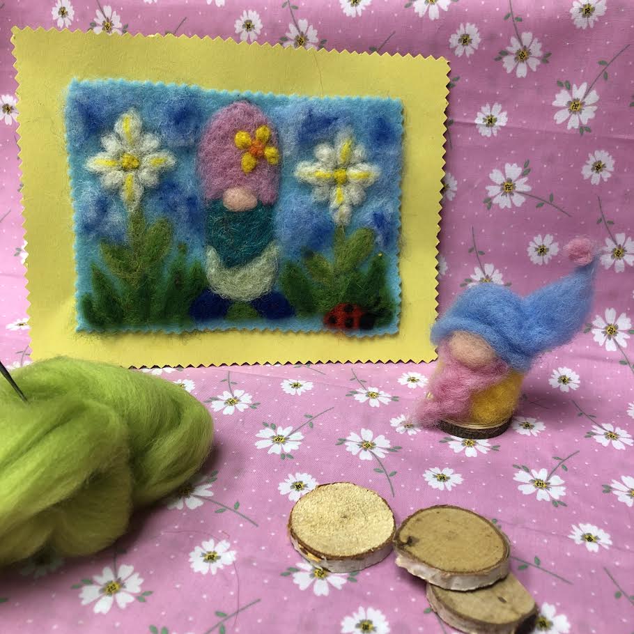 Needle Felting for Beginners: Felted Gonk & Card with Fairy Fae - Saturday 11th May