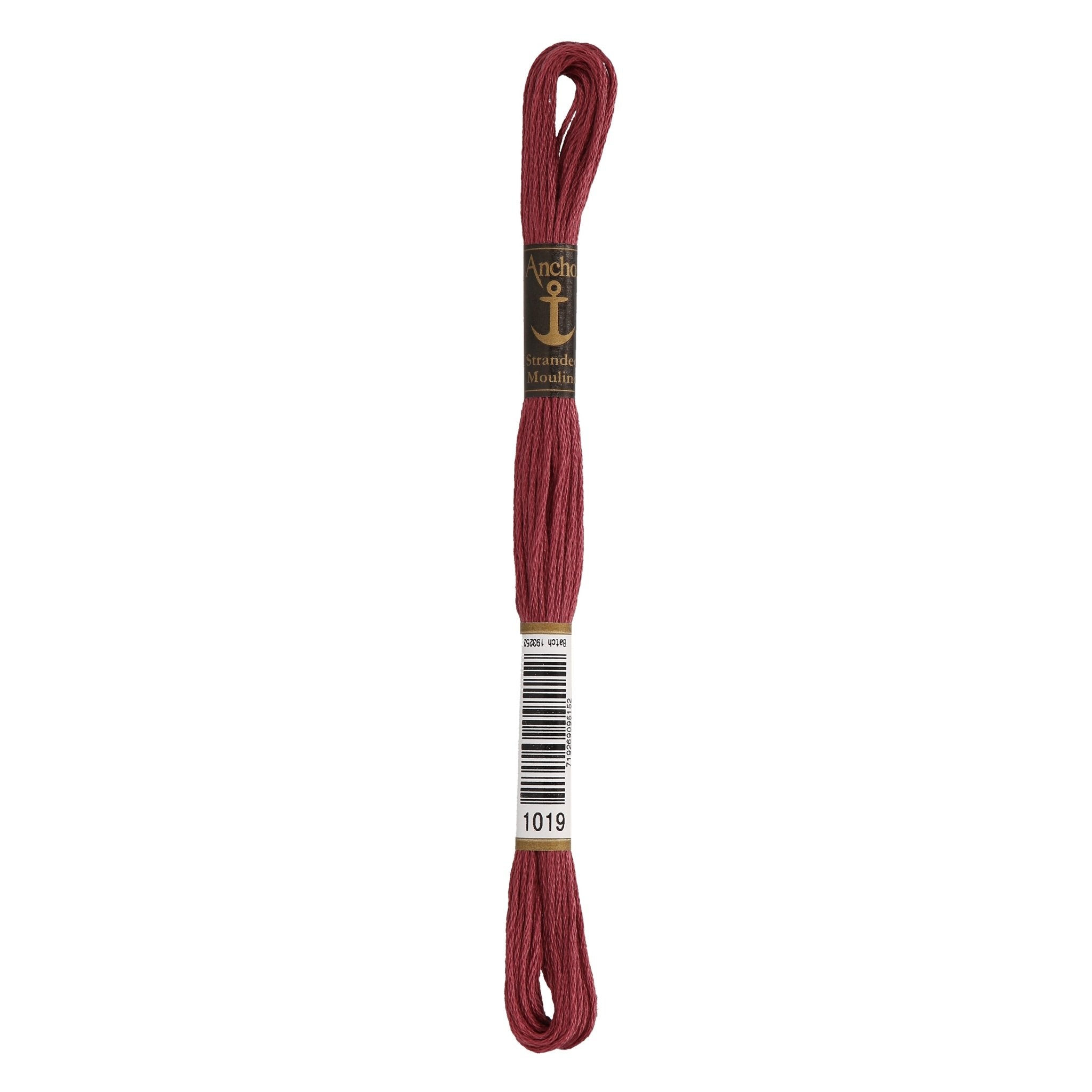 1019: Anchor Stranded Mouline Cotton Skein - 8m | Buy Online from The Home Crafters