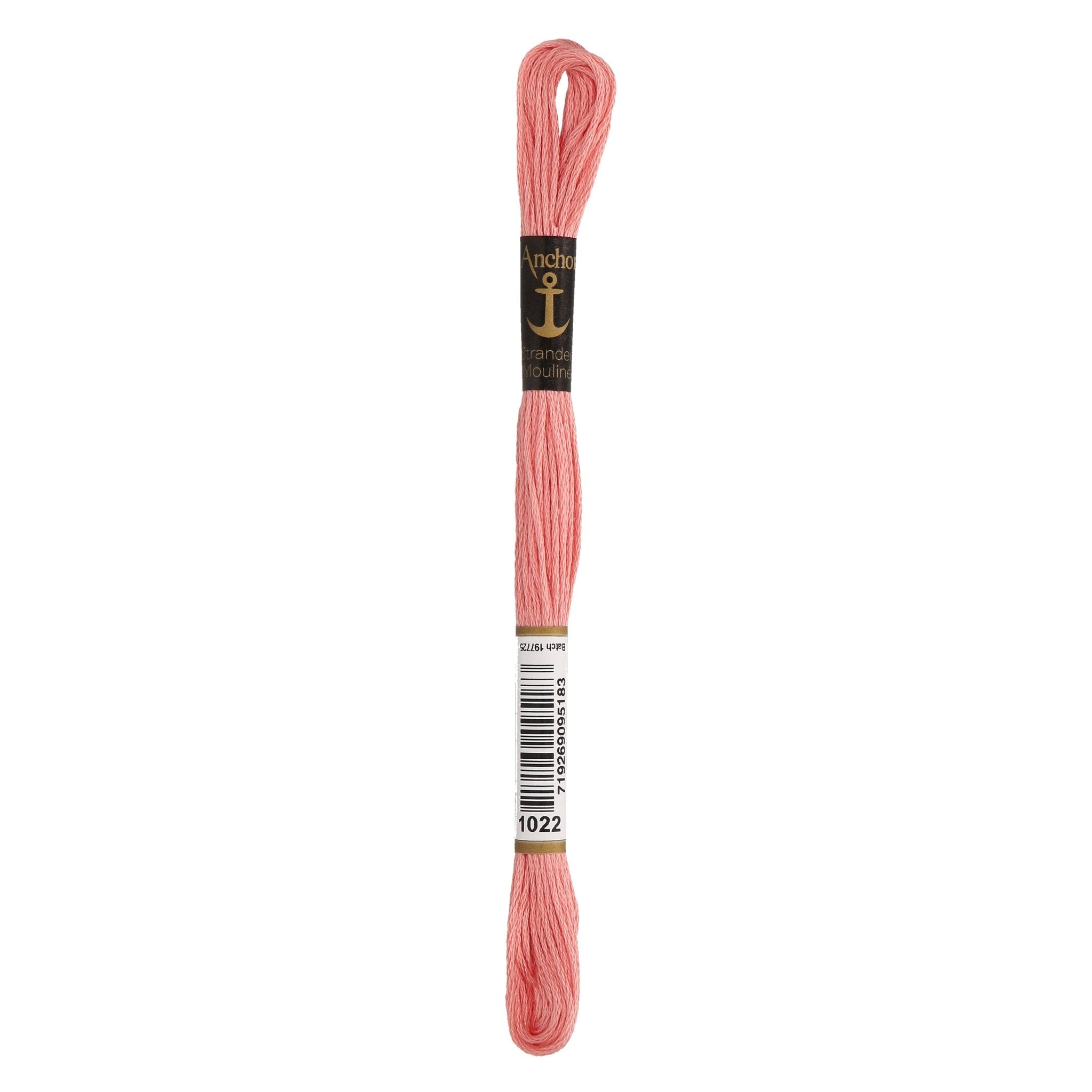 1022: Anchor Stranded Mouline Cotton Skein - 8m | Buy Online from The Home Crafters