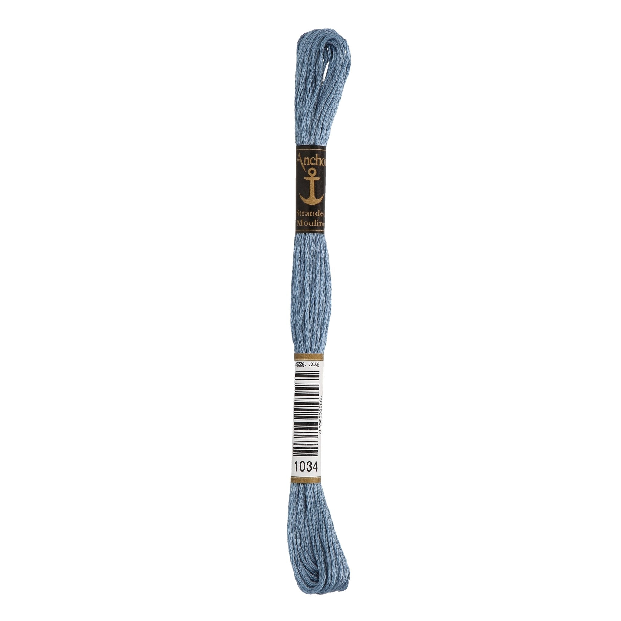 1034: Anchor Stranded Mouline Cotton Skein - 8m | Buy Online from The Home Crafters