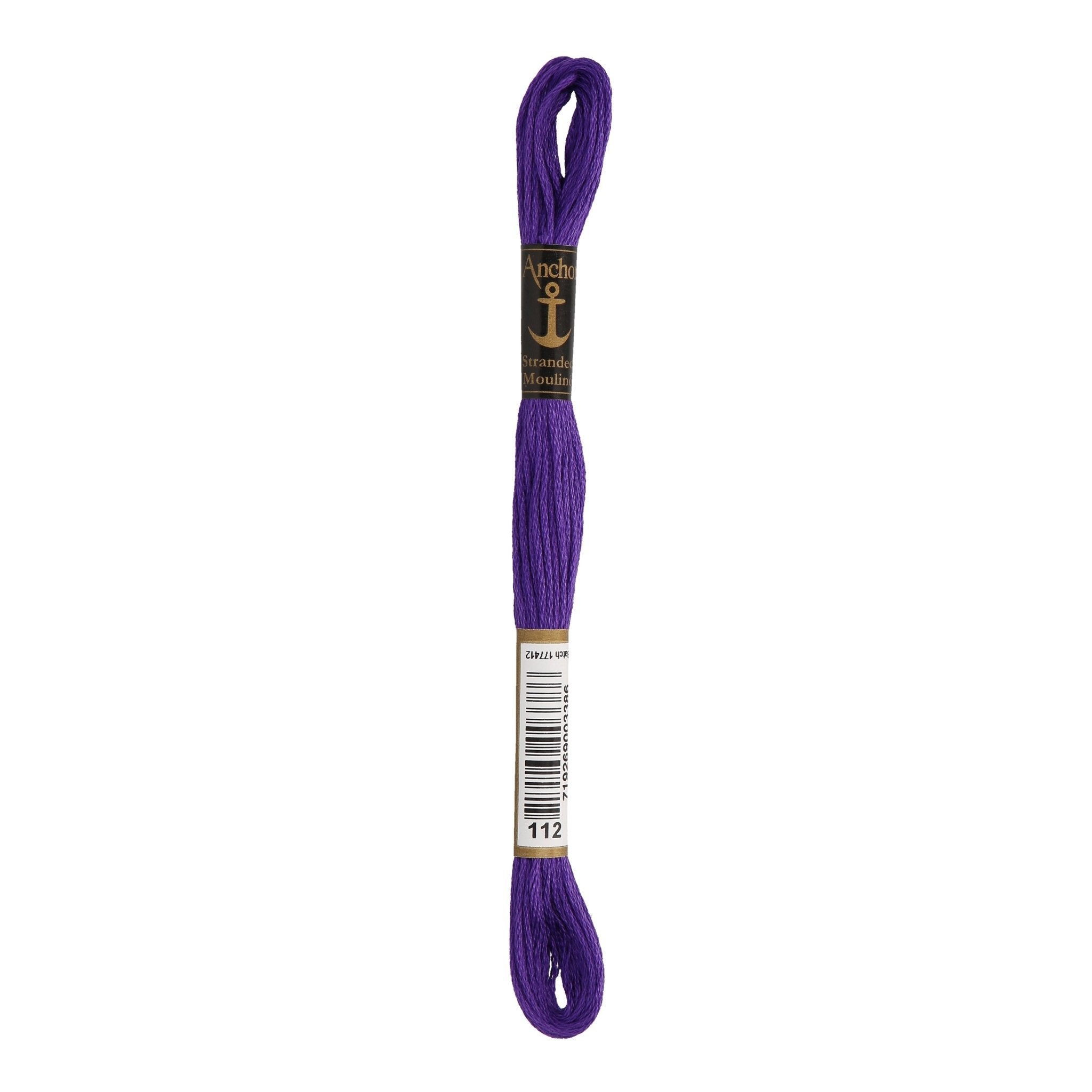 112: Anchor Stranded Mouline Cotton Skein - 8m | Buy Online from The Home Crafters