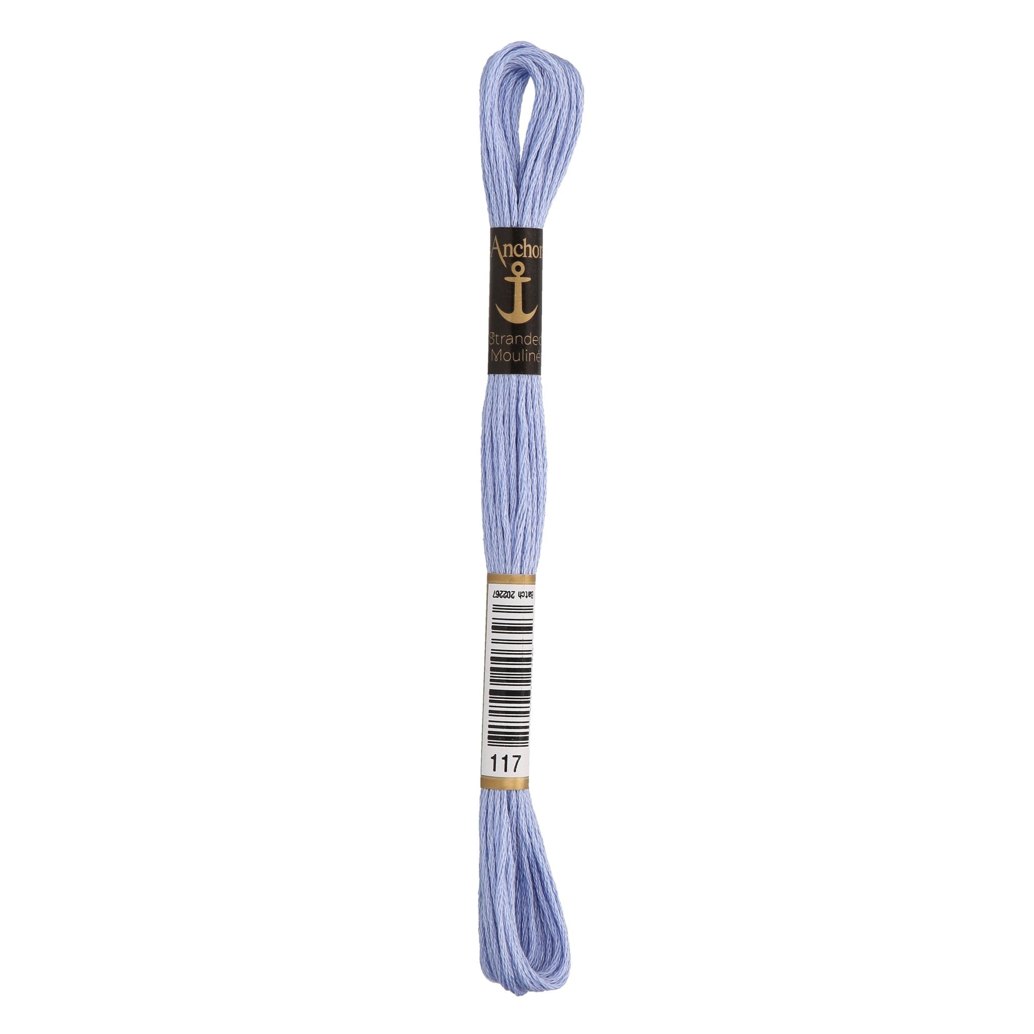 117: Anchor Stranded Mouline Cotton Skein - 8m | Buy Online from The Home Crafters