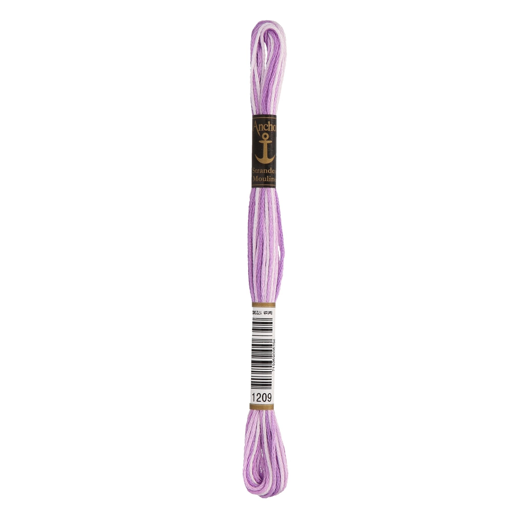 1209: Anchor Stranded Mouline Cotton Skein - 8m | Buy Online from The Home Crafters