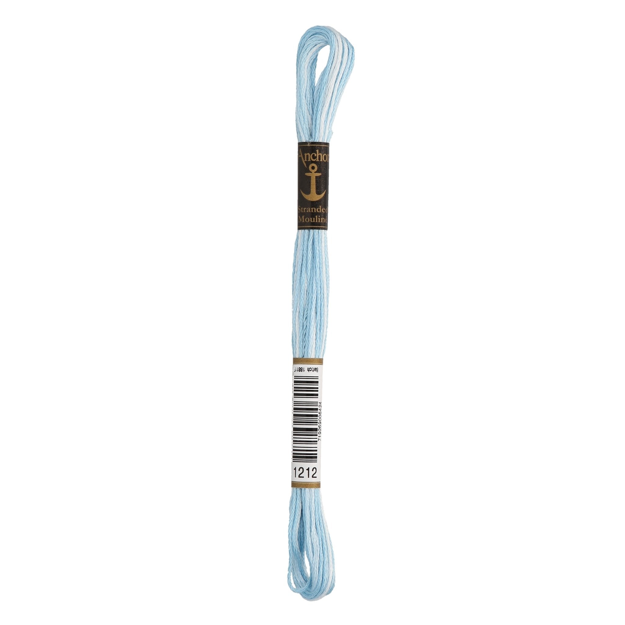 1212: Anchor Stranded Mouline Cotton Skein - 8m | Buy Online from The Home Crafters