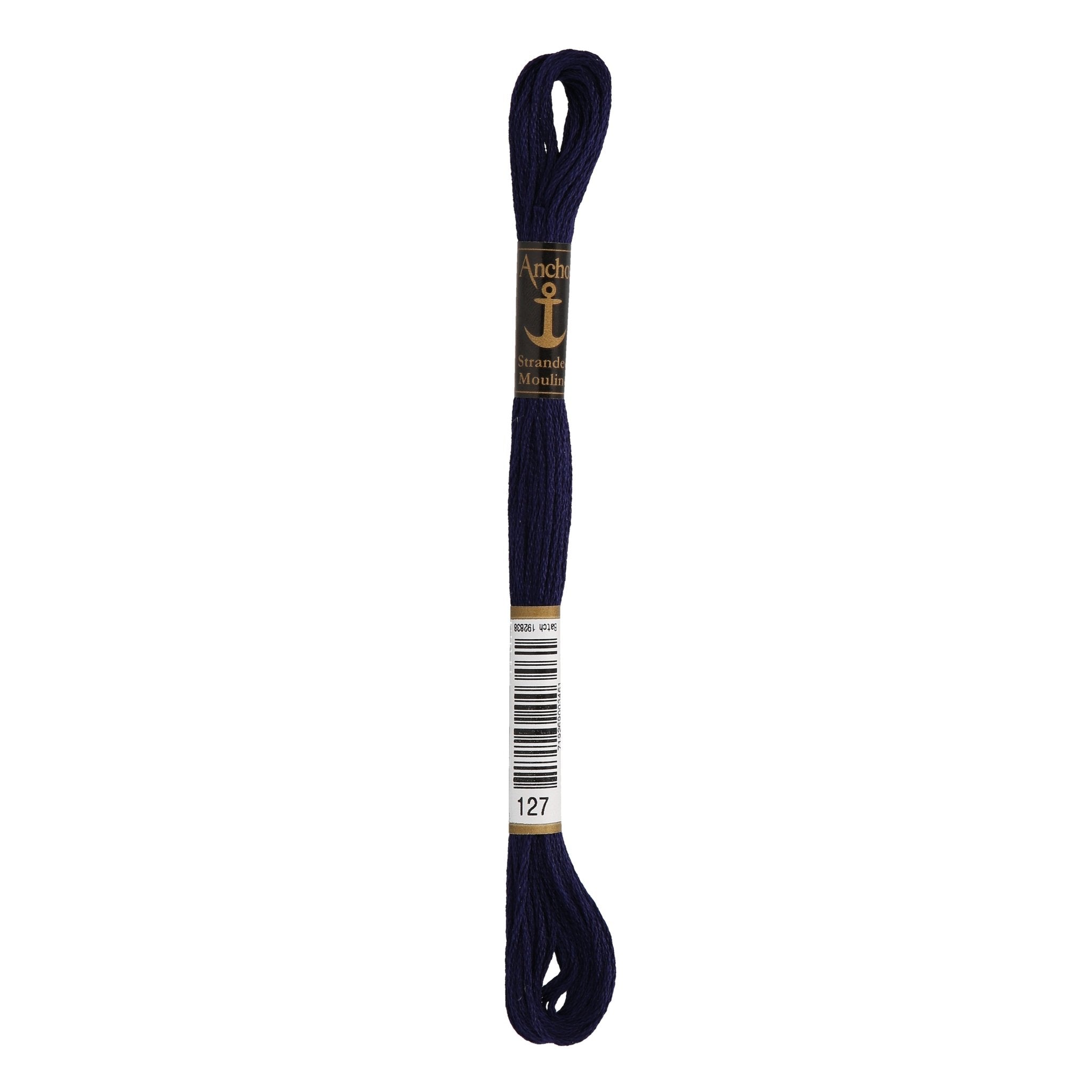 127: Anchor Stranded Mouline Cotton Skein - 8m | Buy Online from The Home Crafters