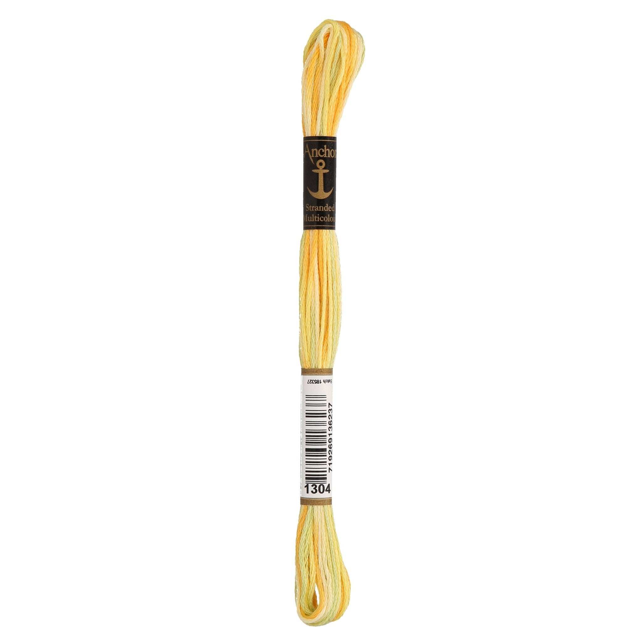 1304: Anchor Stranded Multi Coloured Cotton Skein - 8m | Buy Online from The Home Crafters