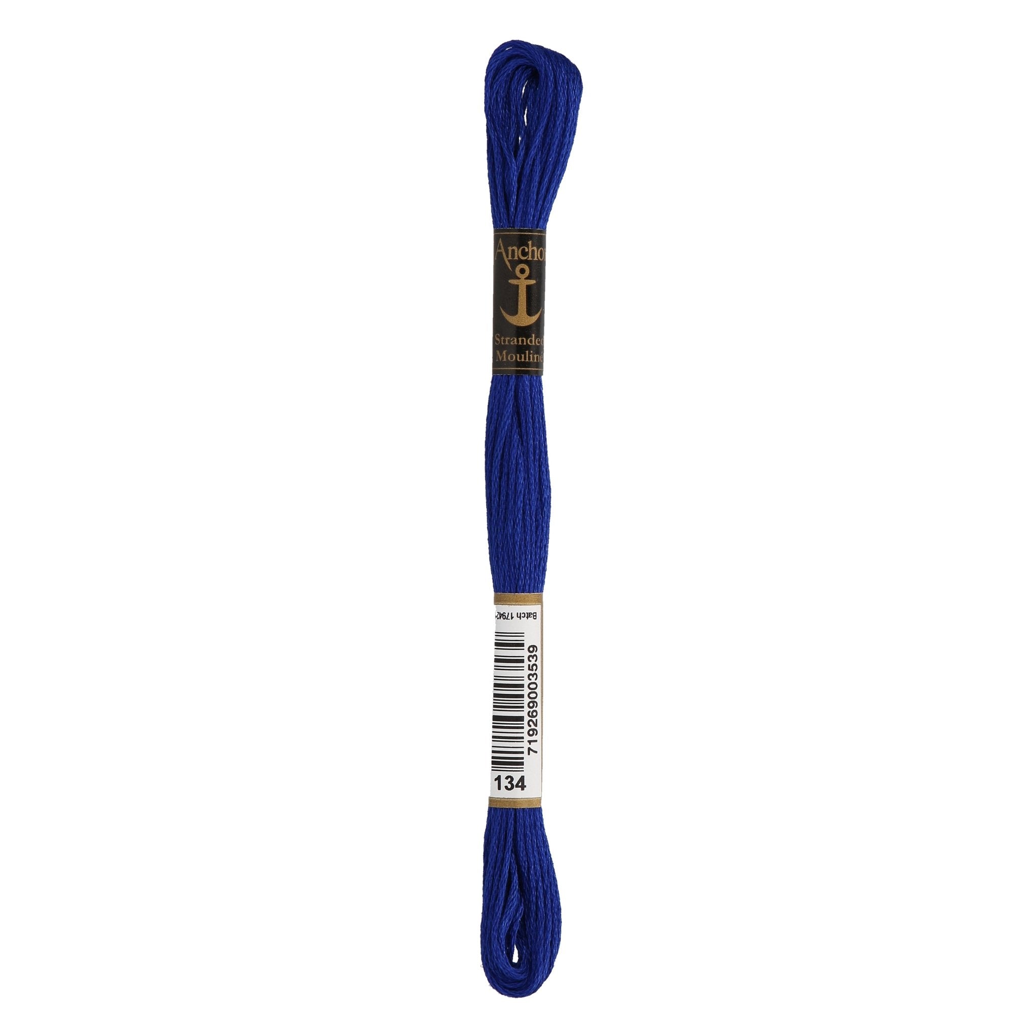 134: Anchor Stranded Mouline Cotton Skein - 8m | Buy Online from The Home Crafters