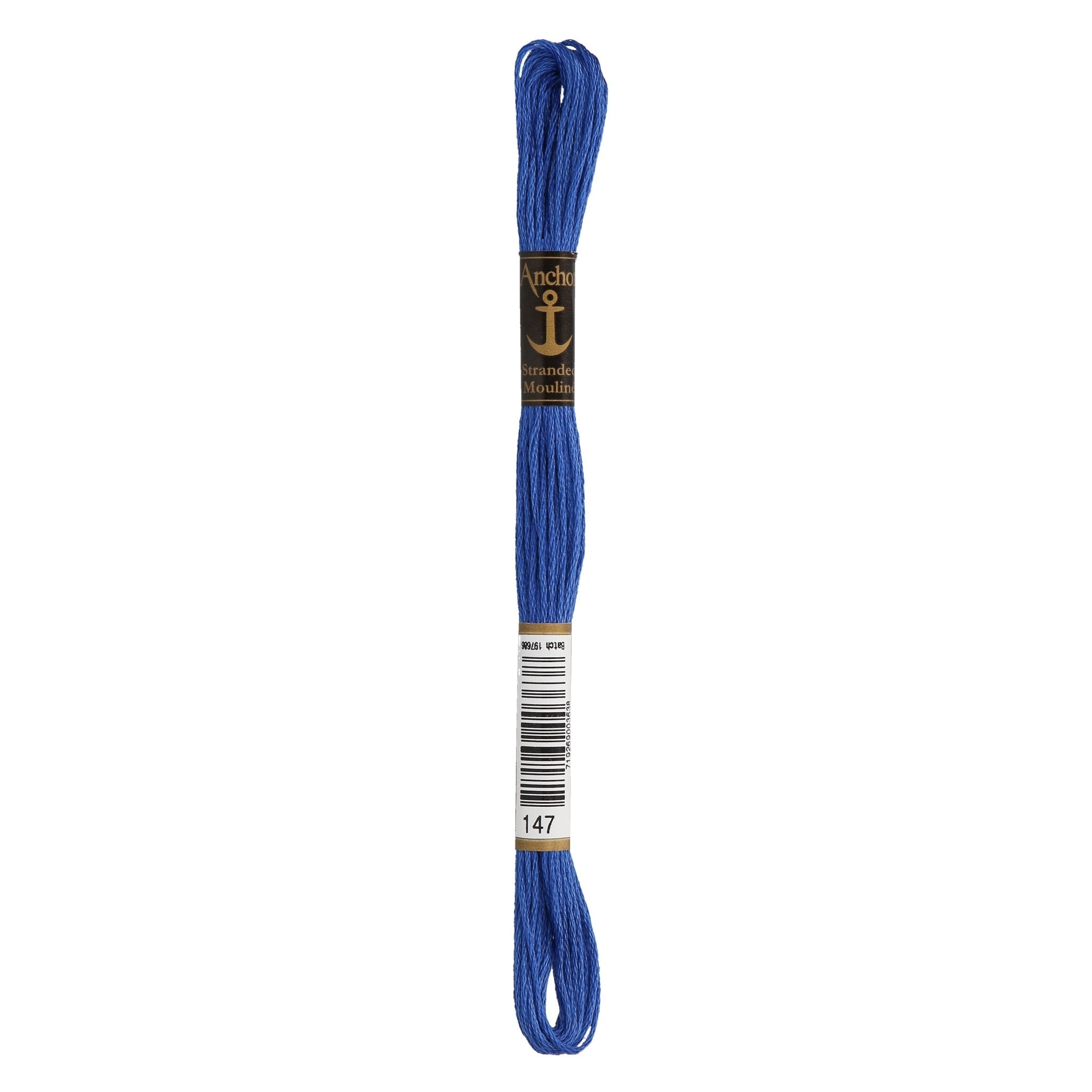 147: Anchor Stranded Mouline Cotton Skein - 8m | Buy Online from The Home Crafters