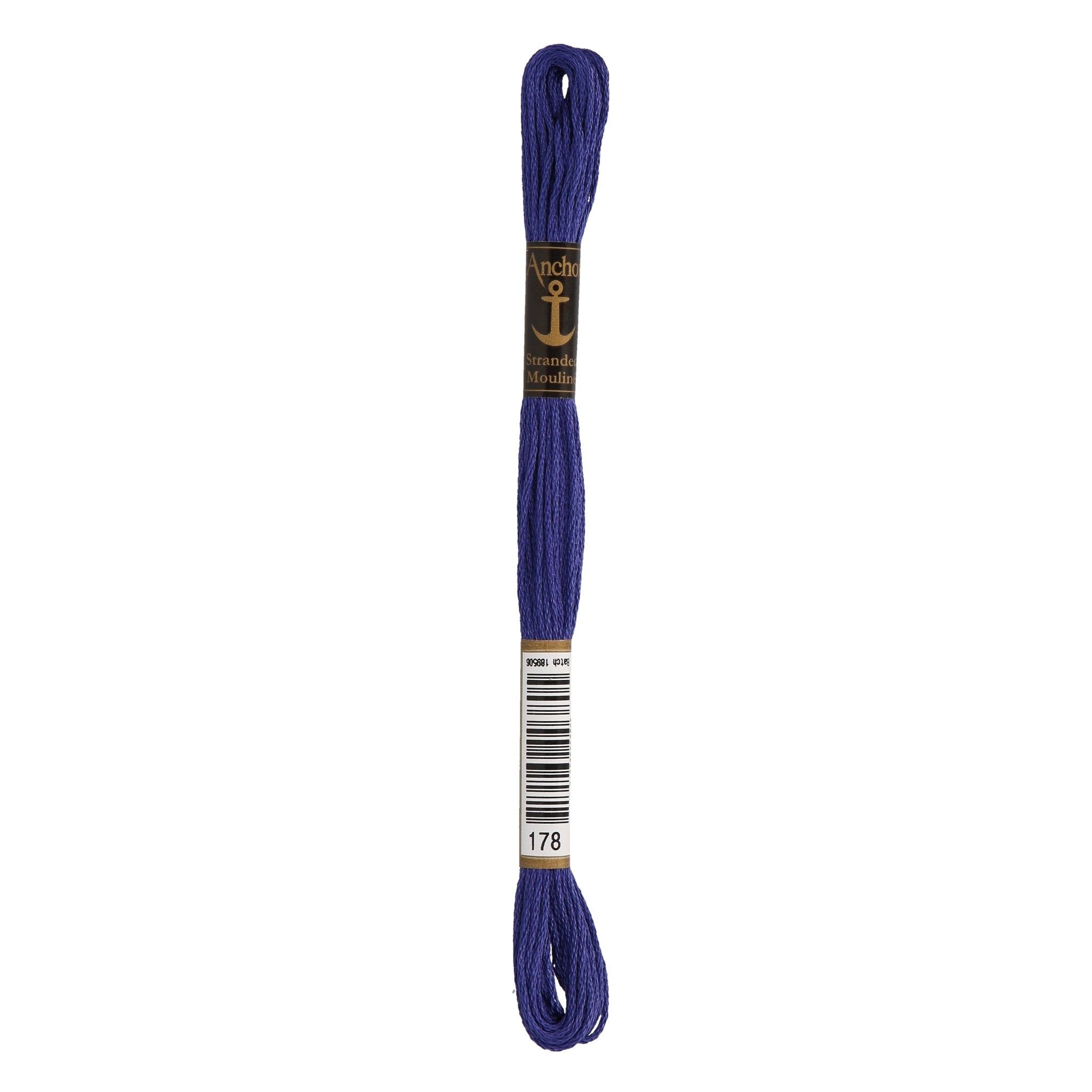 178: Anchor Stranded Mouline Cotton Skein - 8m | Buy Online from The Home Crafters