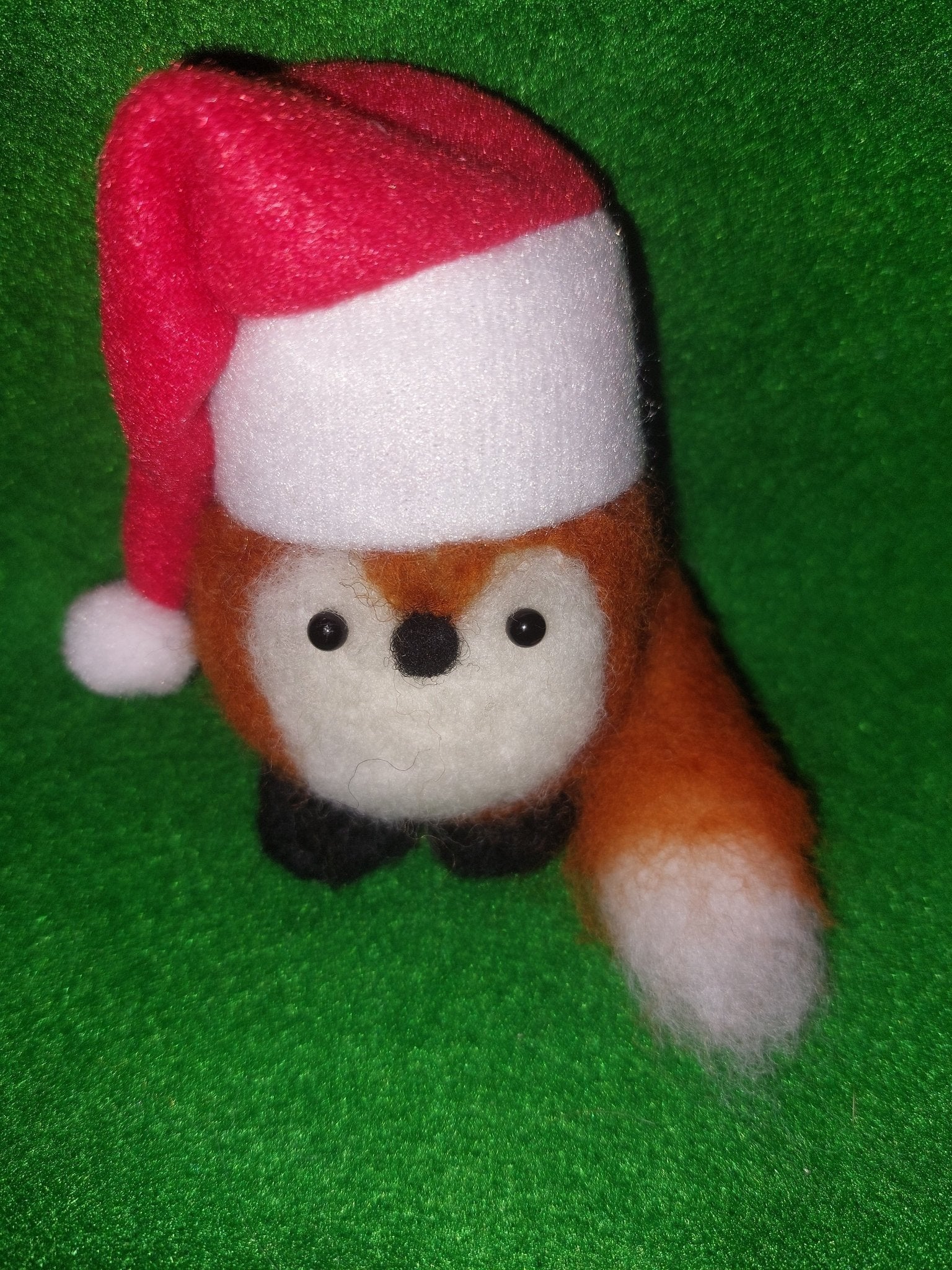 Cute Fox Bauble - Fairy Fae Handmade Needle Felt Decoration | Buy Online from The Home Crafters