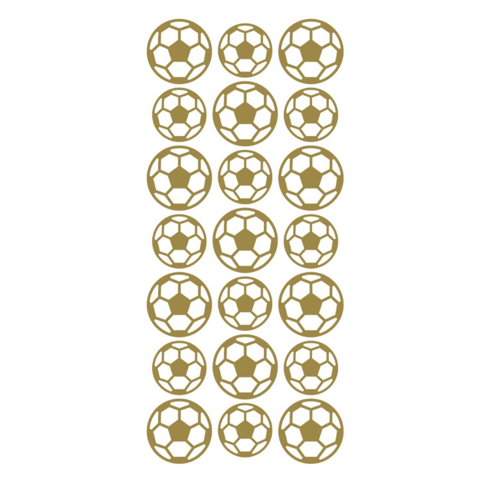 Footballs Peeloff Stickers | Buy Online from The Home Crafters