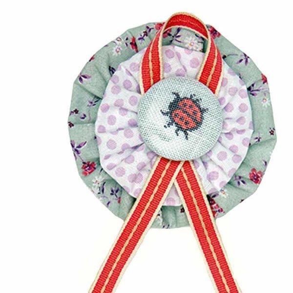 Made by Me - Needlework Brooch Craft Kit | Buy Online from The Home Crafters