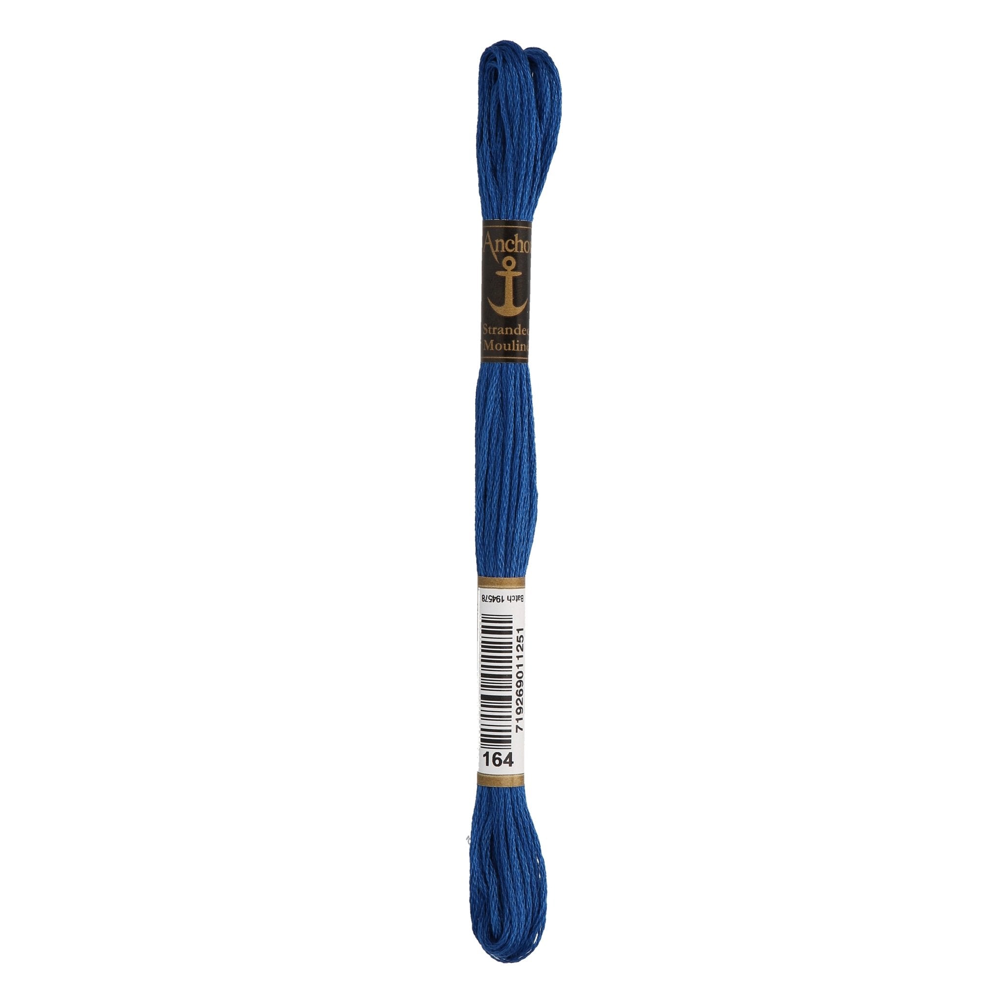 164: Anchor Stranded Mouline Cotton Skein - 8m | Buy Online from The Home Crafters