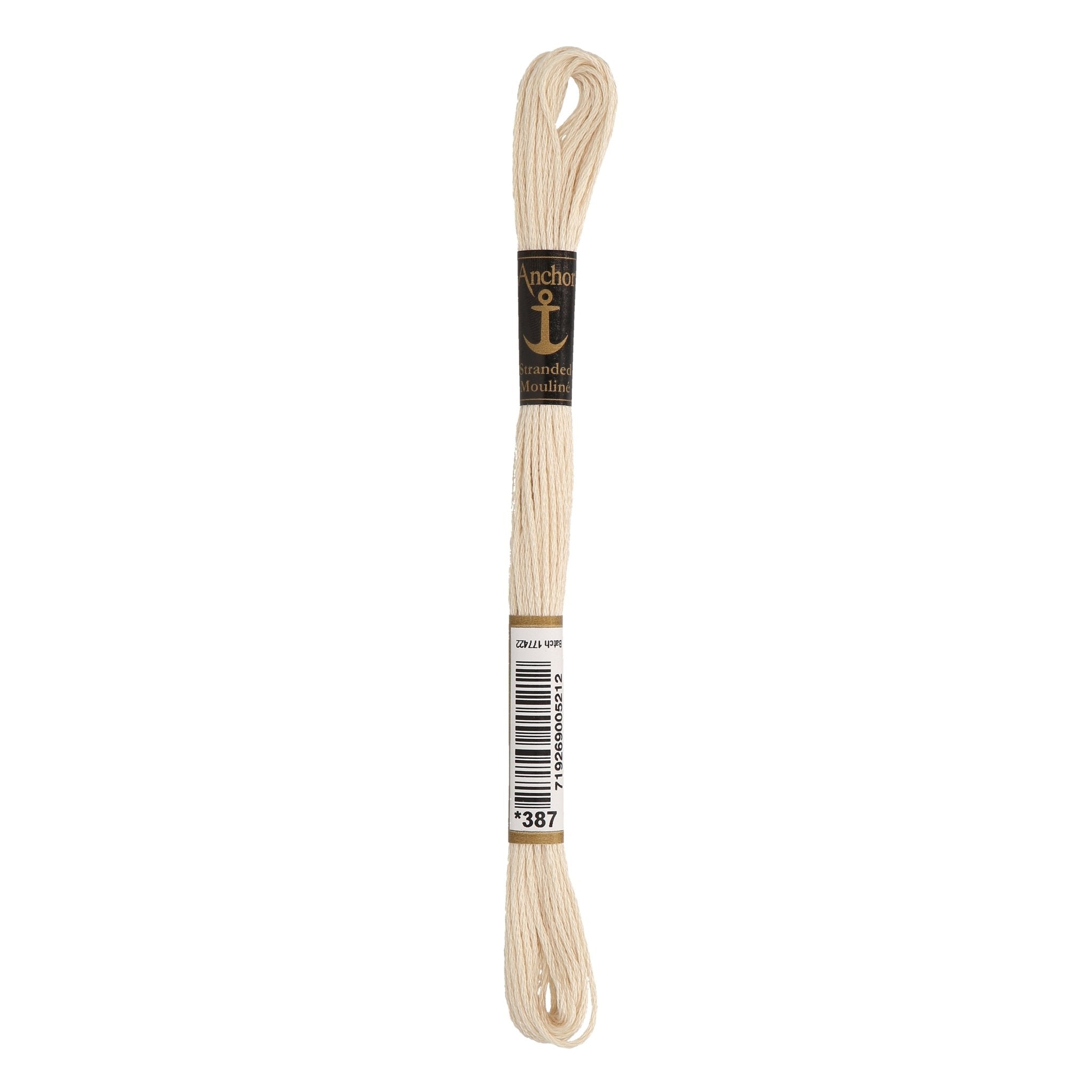 387: Anchor Stranded Mouline Cotton Skein - 8m | Buy Online from The Home Crafters