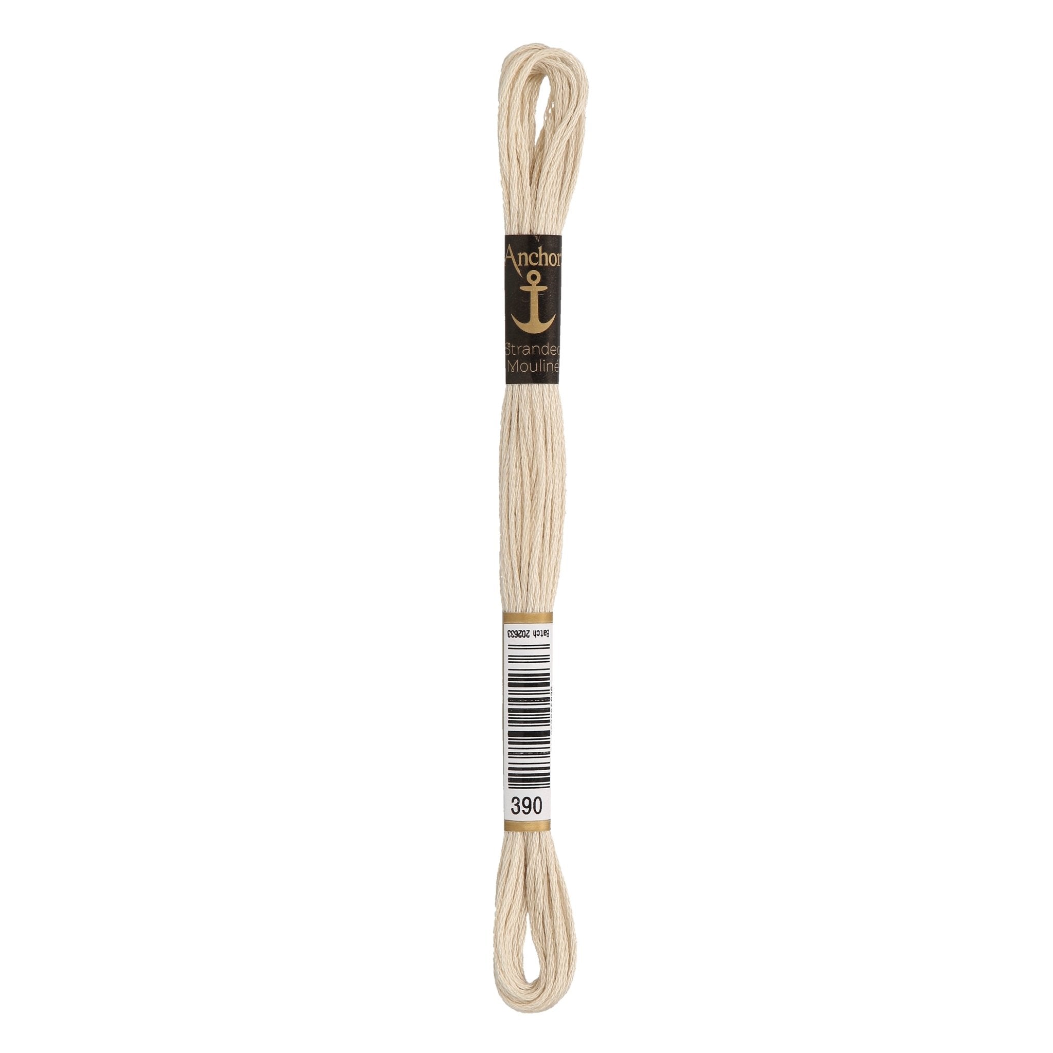 390: Anchor Stranded Mouline Cotton Skein - 8m | Buy Online from The Home Crafters