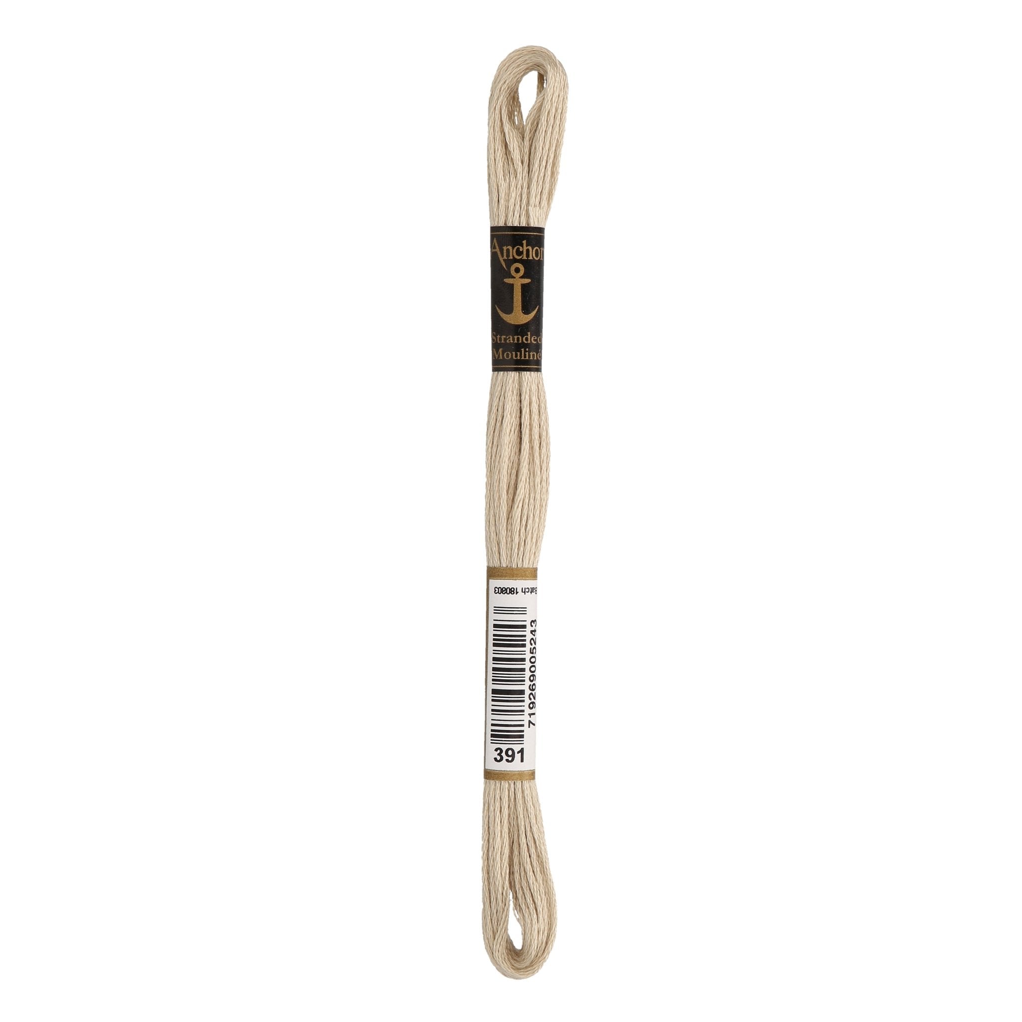 391: Anchor Stranded Mouline Cotton Skein - 8m | Buy Online from The Home Crafters