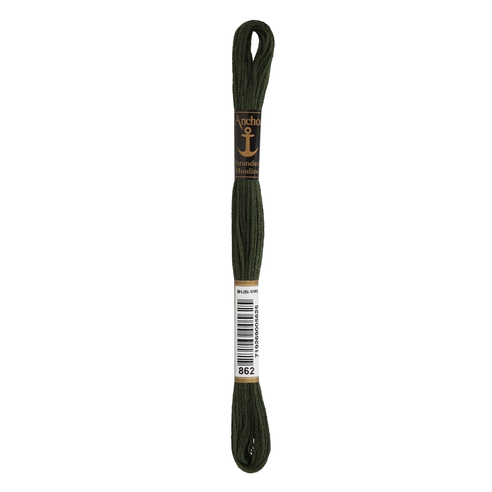 862: Anchor Stranded Mouline Cotton Skein - 8m | Buy Online from The Home Crafters