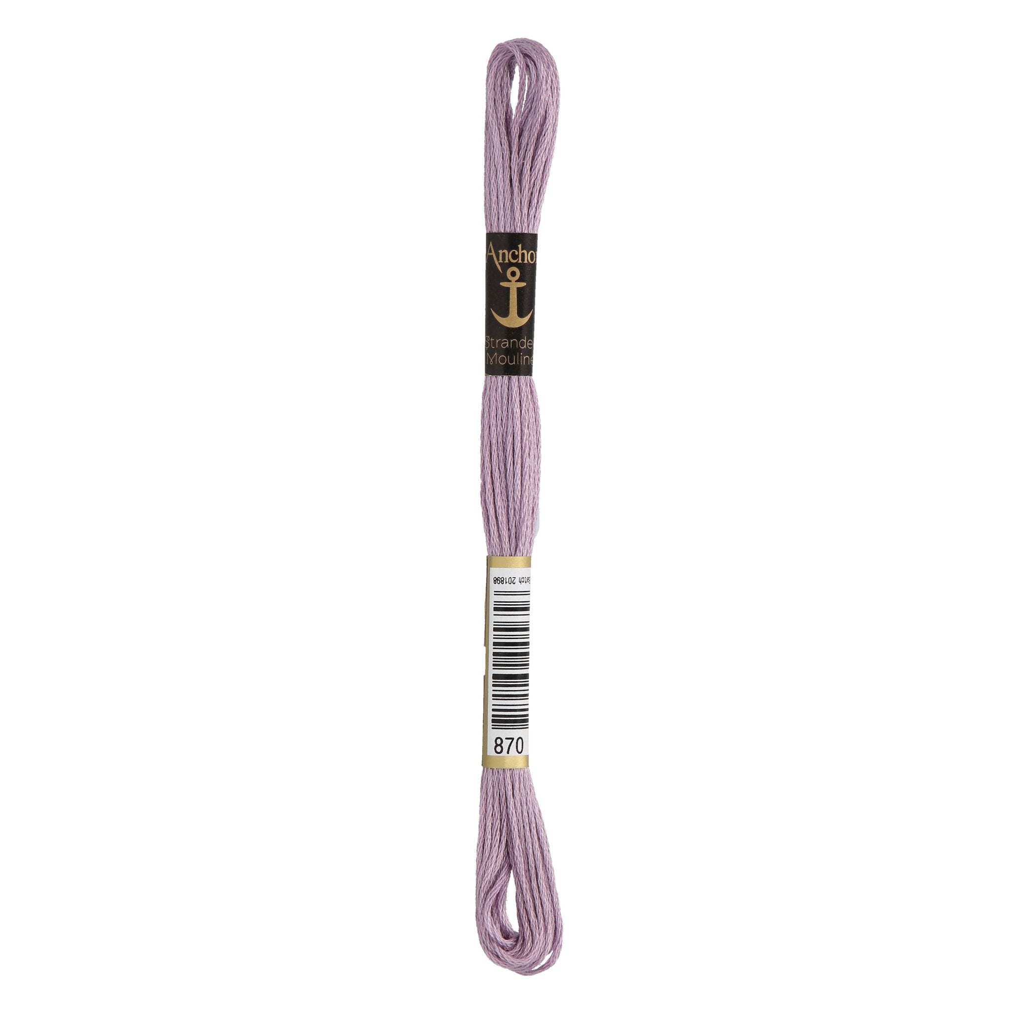 870: Anchor Stranded Mouline Cotton Skein - 8m | Buy Online from The Home Crafters