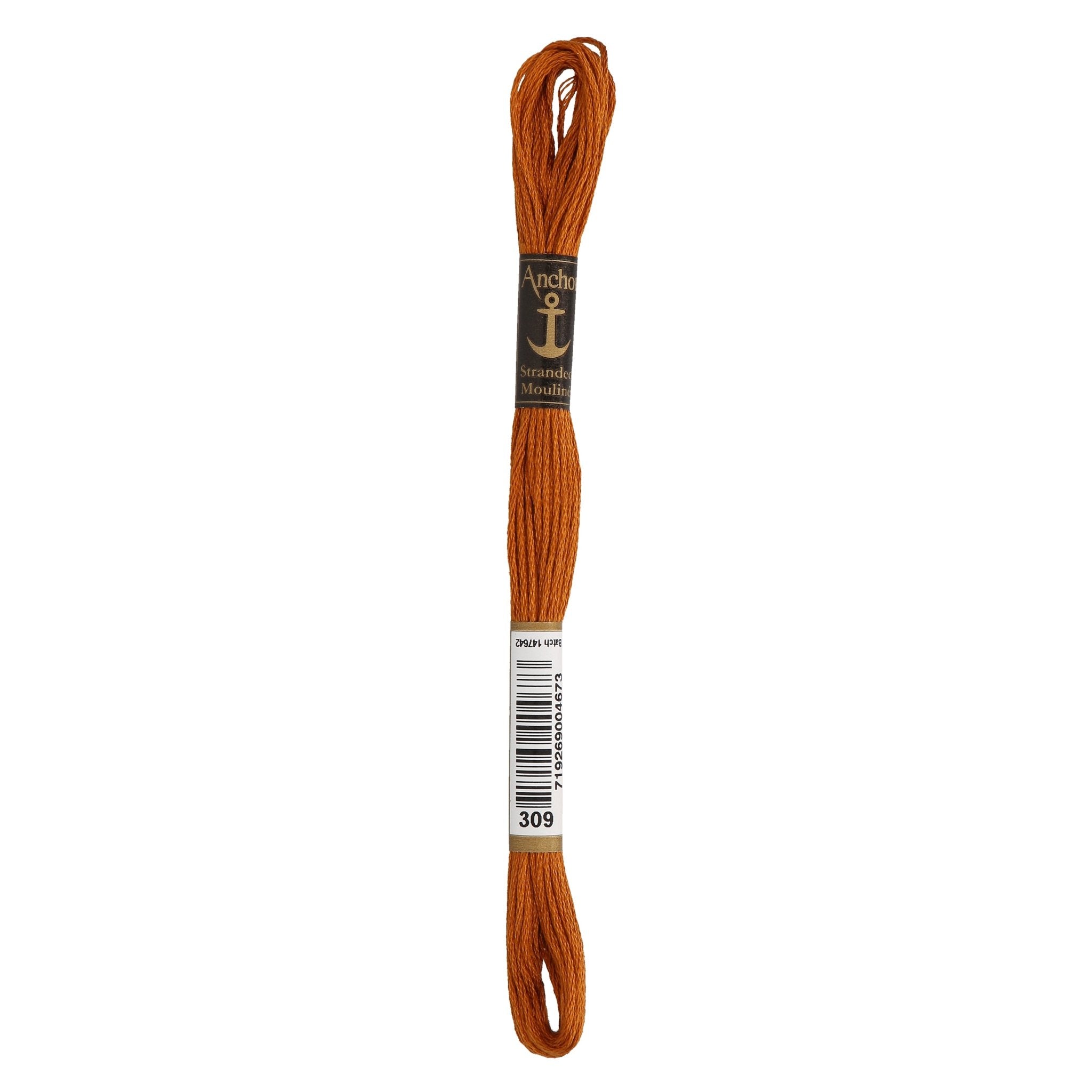 309: Anchor Stranded Mouline Cotton Skein - 8m | Buy Online from The Home Crafters