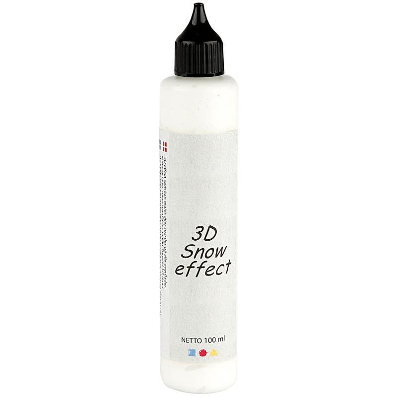 3D Snow Effect Paste - 100ml | Buy Online from The Home Crafters