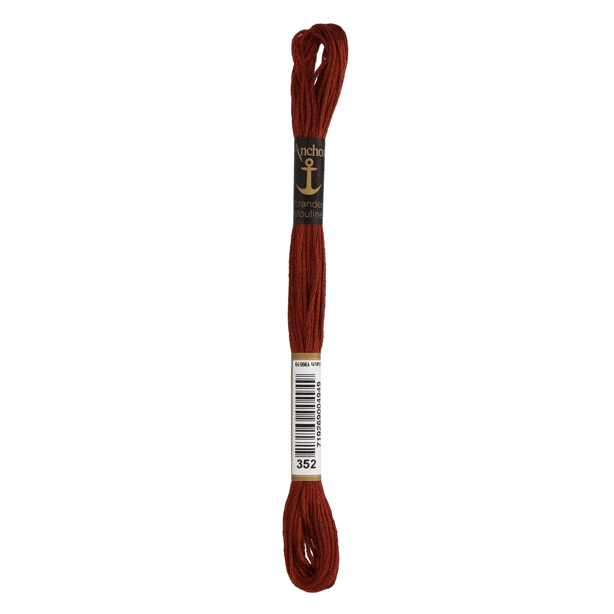 352: Anchor Stranded Mouline Cotton Skein - 8m | Buy Online from The Home Crafters