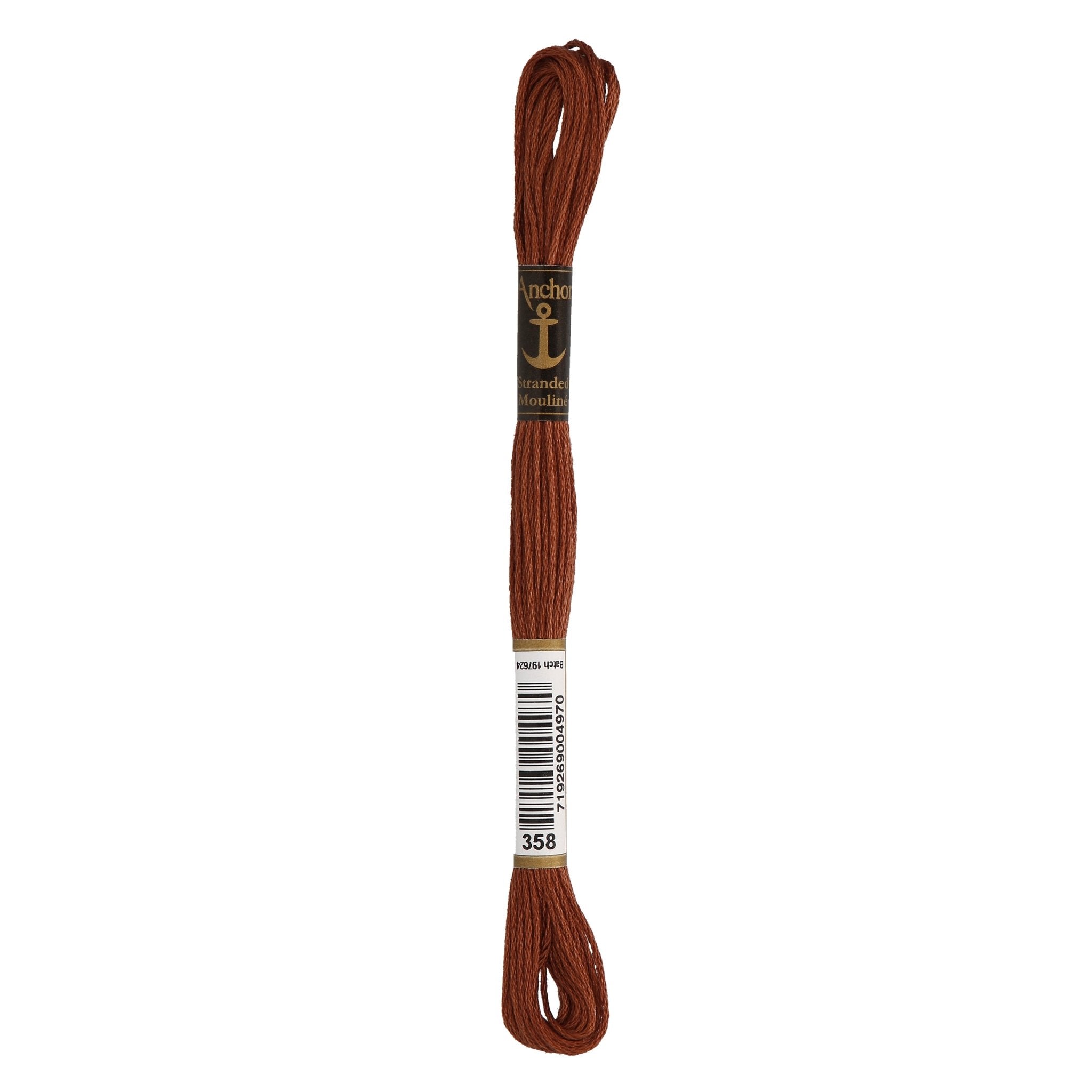 358: Anchor Stranded Mouline Cotton Skein - 8m | Buy Online from The Home Crafters