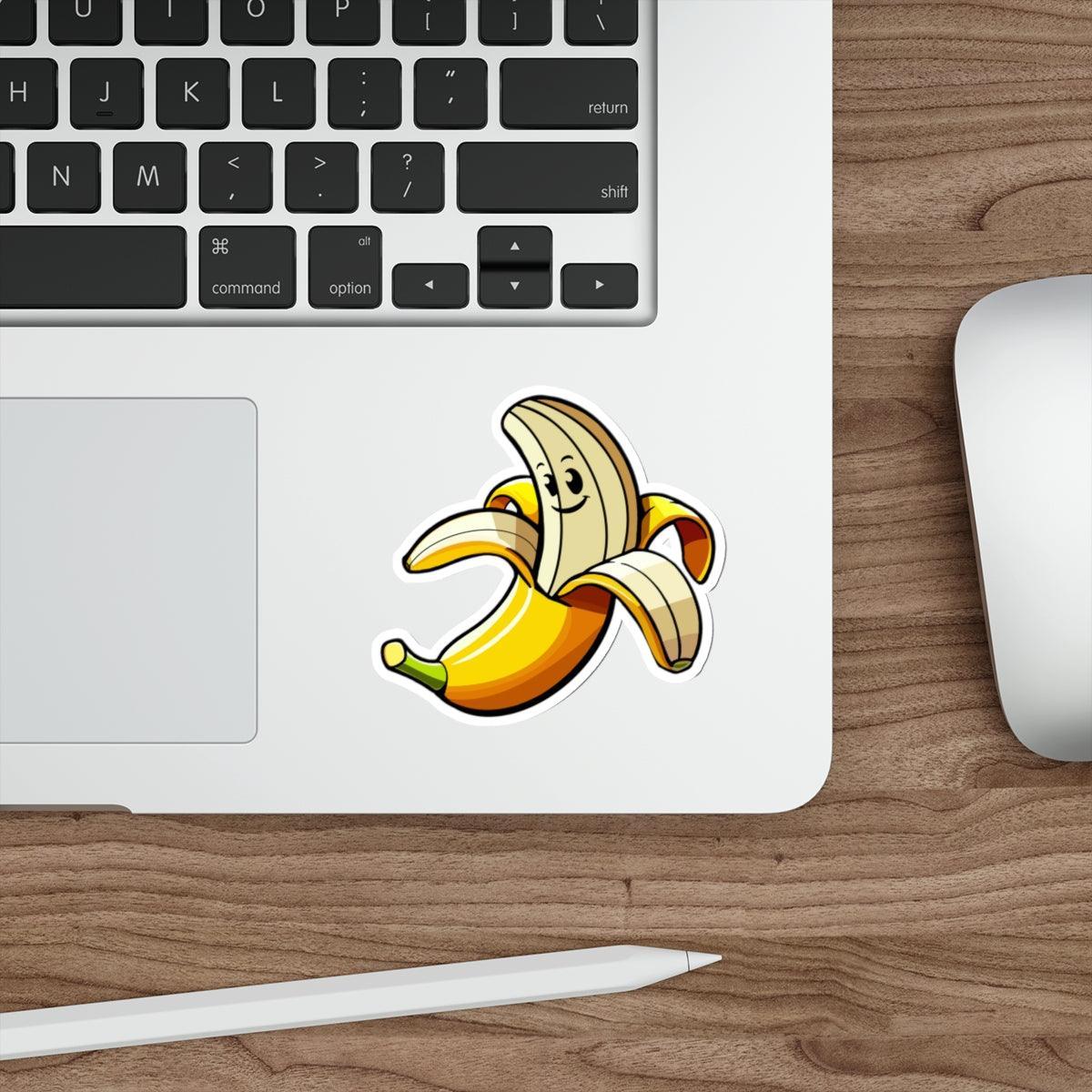 3D Banana Sticker – Waterproof Vinyl | Buy Online from The Home Crafters