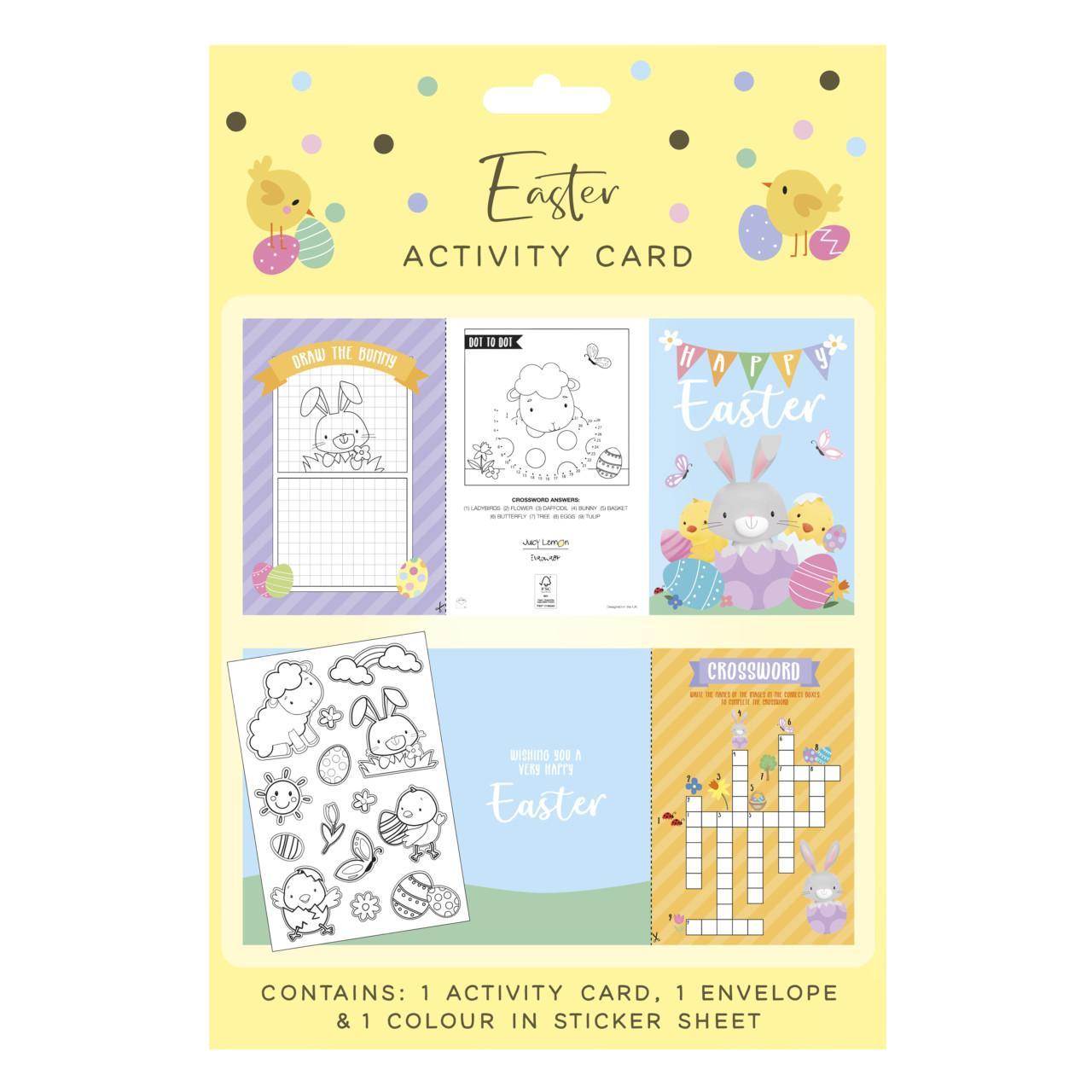 Easter Activity Card