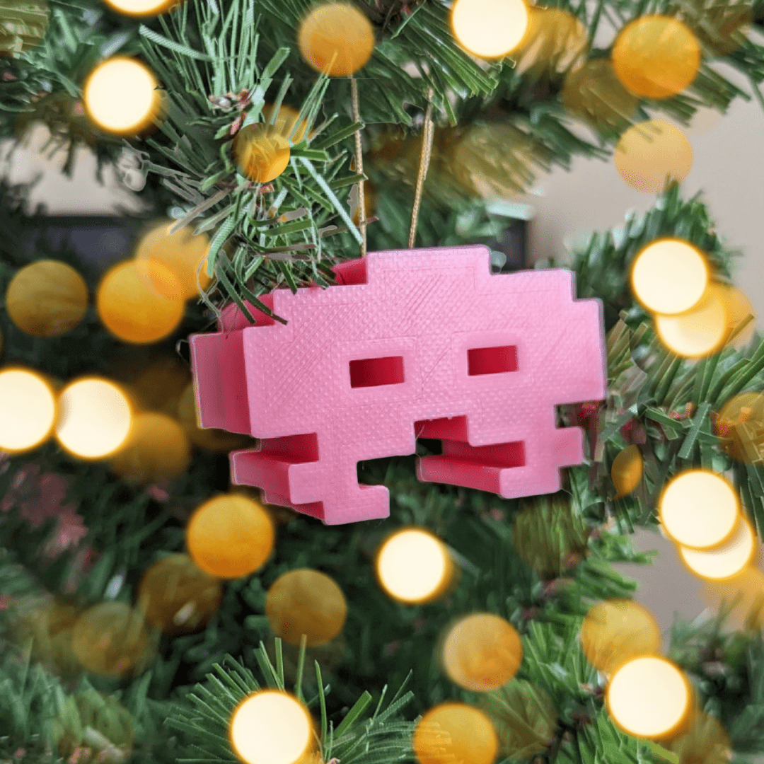 City 17 3d Printed Hanging Decorations - Large Space Invaders | Buy Online from The Home Crafters