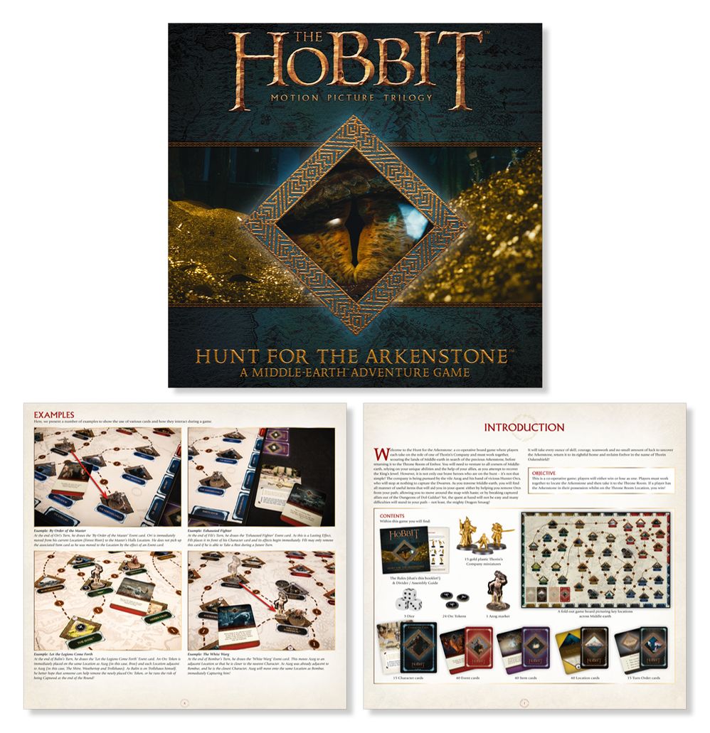 The Hobbit: Hunt for the Arkenstone - A Middle - Earth Adventure Game | Buy Online from The Home Crafters