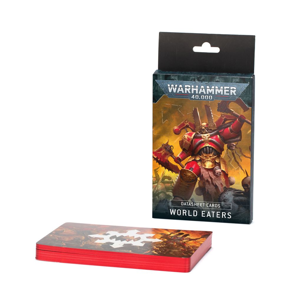Datasheet Cards: World Eaters | Buy Online from The Home Crafters