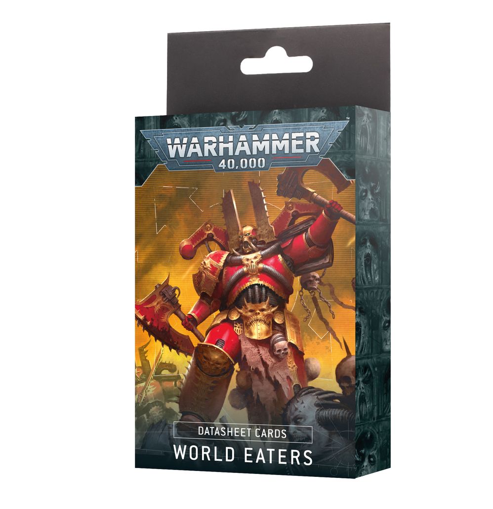 Datasheet Cards: World Eaters | Buy Online from The Home Crafters