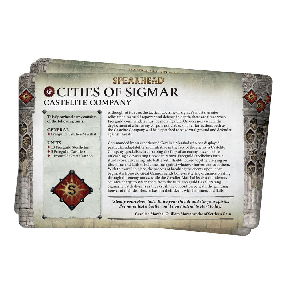 AoS Faction Pack: Cities of Sigmar | Buy Online from The Home Crafters