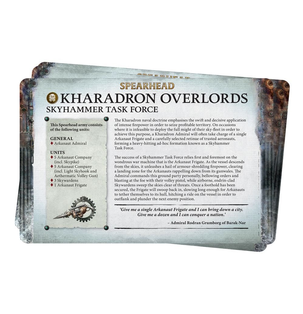 AoS Faction Pack: Kharadron Overloads | Buy Online from The Home Crafters
