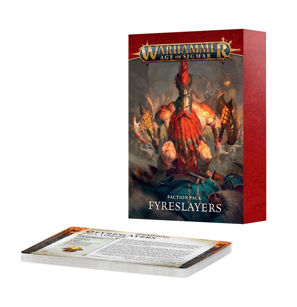 AoS Faction Pack: Fyreslayers | Buy Online from The Home Crafters