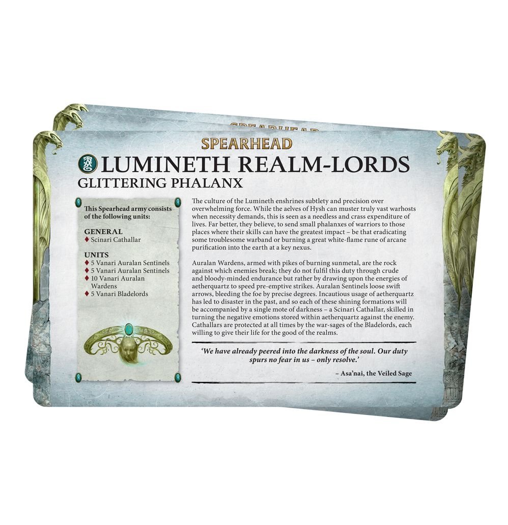 AoS Faction Pack: Lumineth Realm - Lords | Buy Online from The Home Crafters