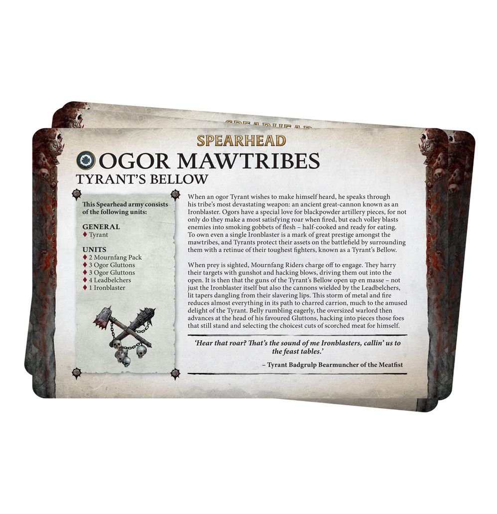 AoS Faction Pack: Ogor Mawtribes | Buy Online from The Home Crafters