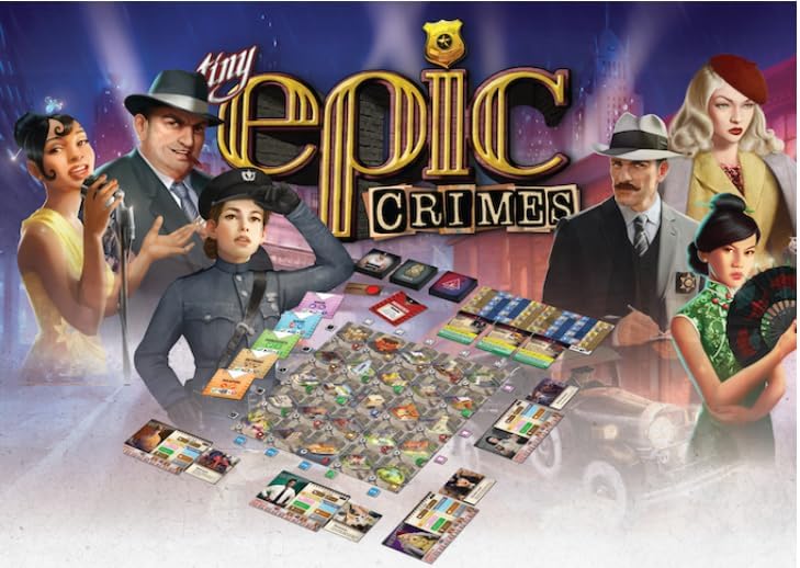 Tiny Epic: Crimes | Buy Online from The Home Crafters