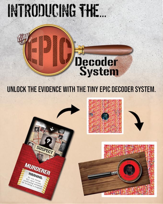 Tiny Epic: Crimes | Buy Online from The Home Crafters