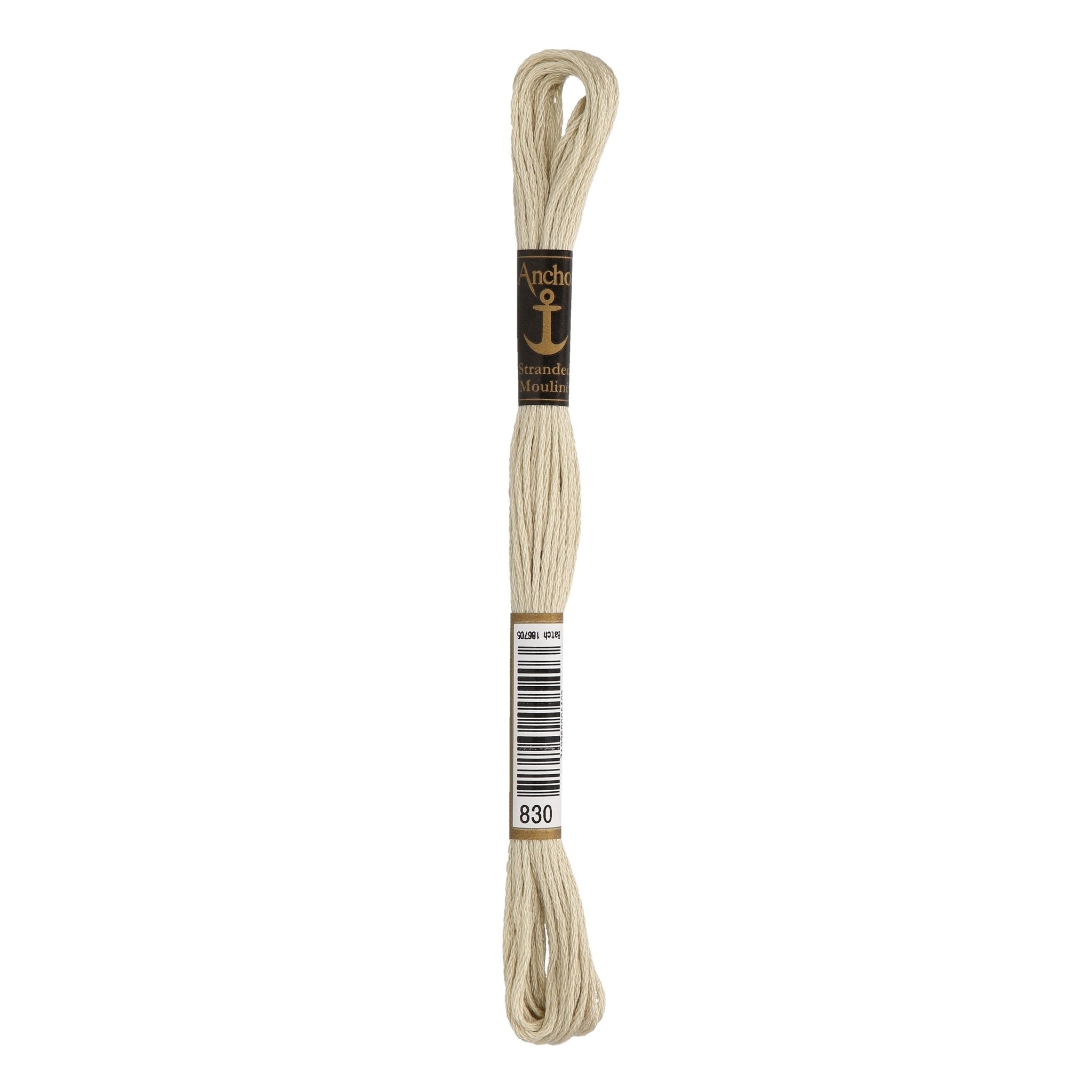 830: Anchor Stranded Mouline Cotton Skein - 8m | Buy Online from The Home Crafters