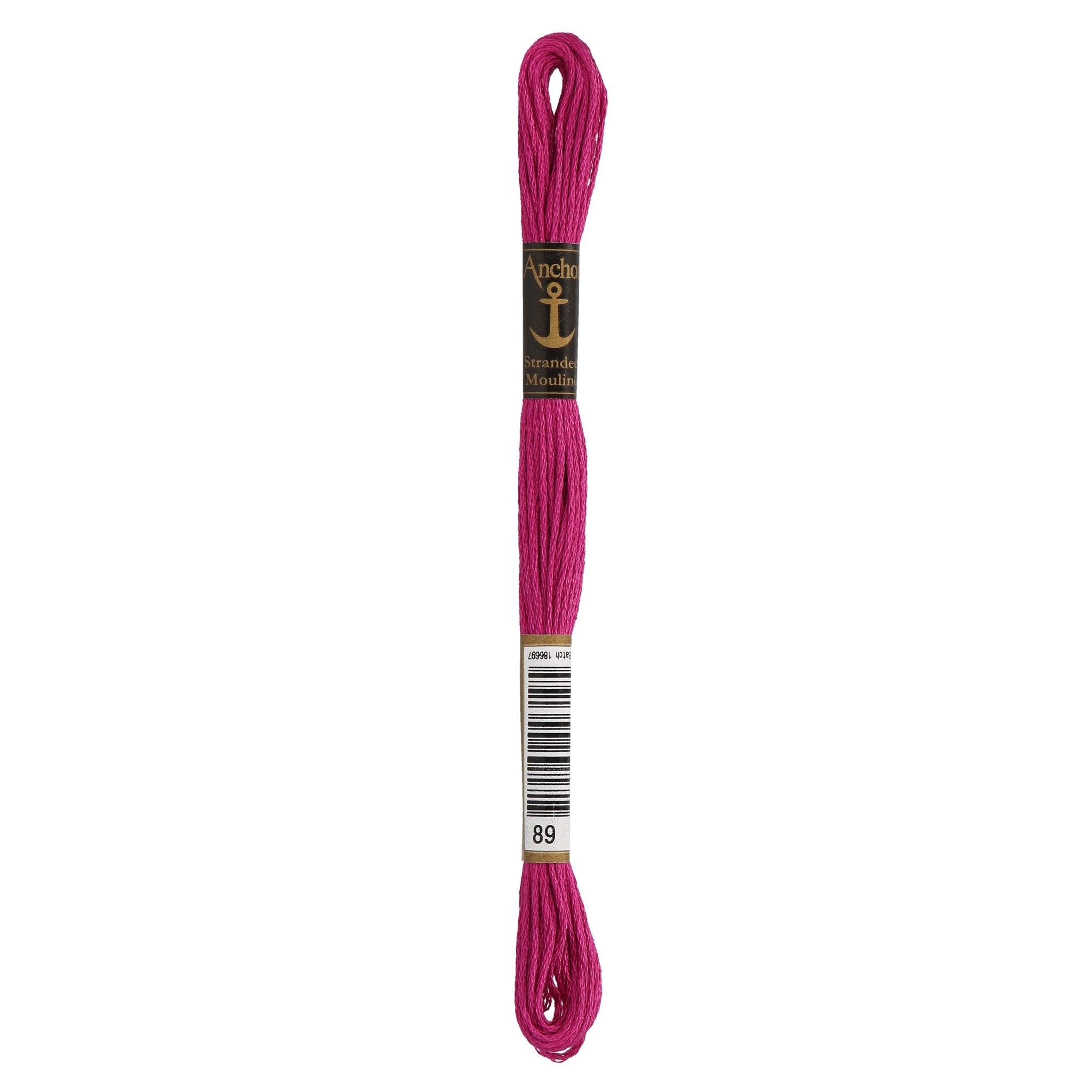 89: Anchor Stranded Mouline Cotton Skein - 8m | Buy Online from The Home Crafters
