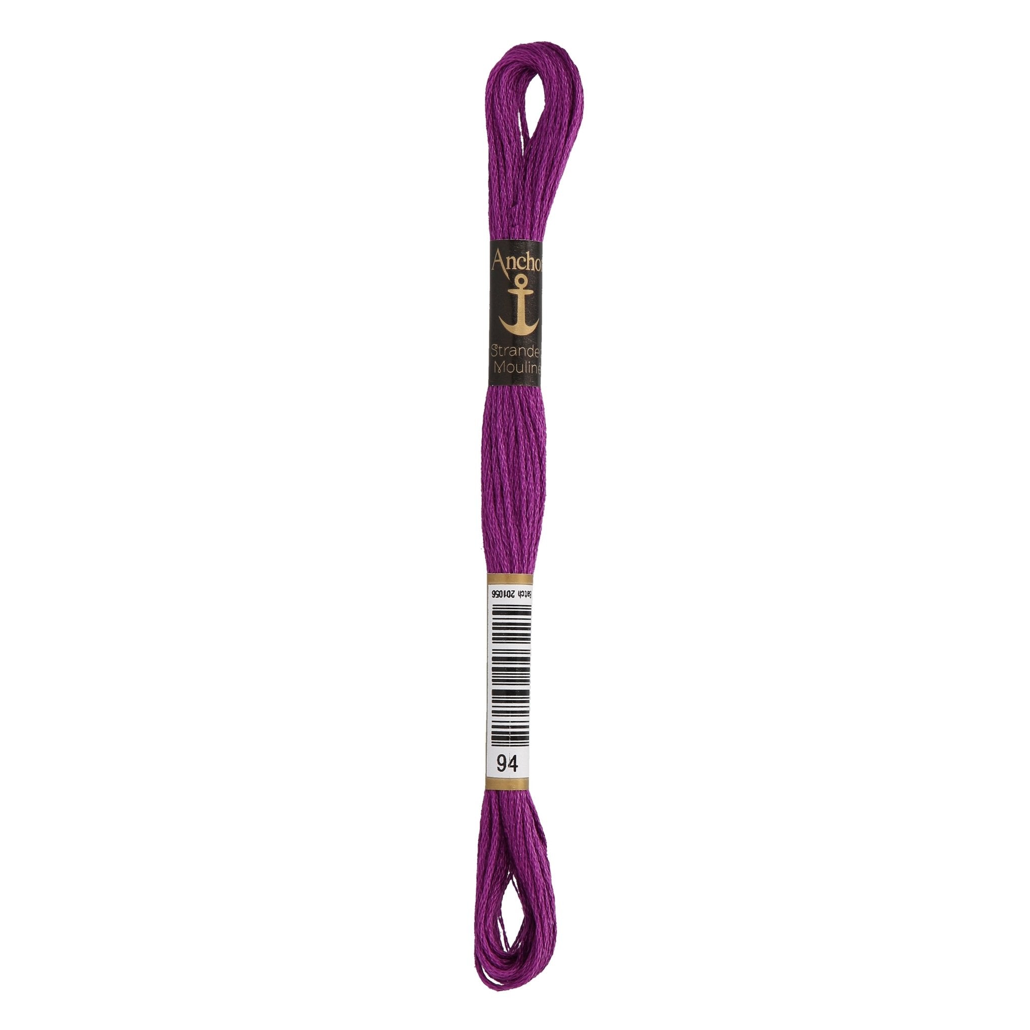94: Anchor Stranded Mouline Cotton Skein - 8m | Buy Online from The Home Crafters
