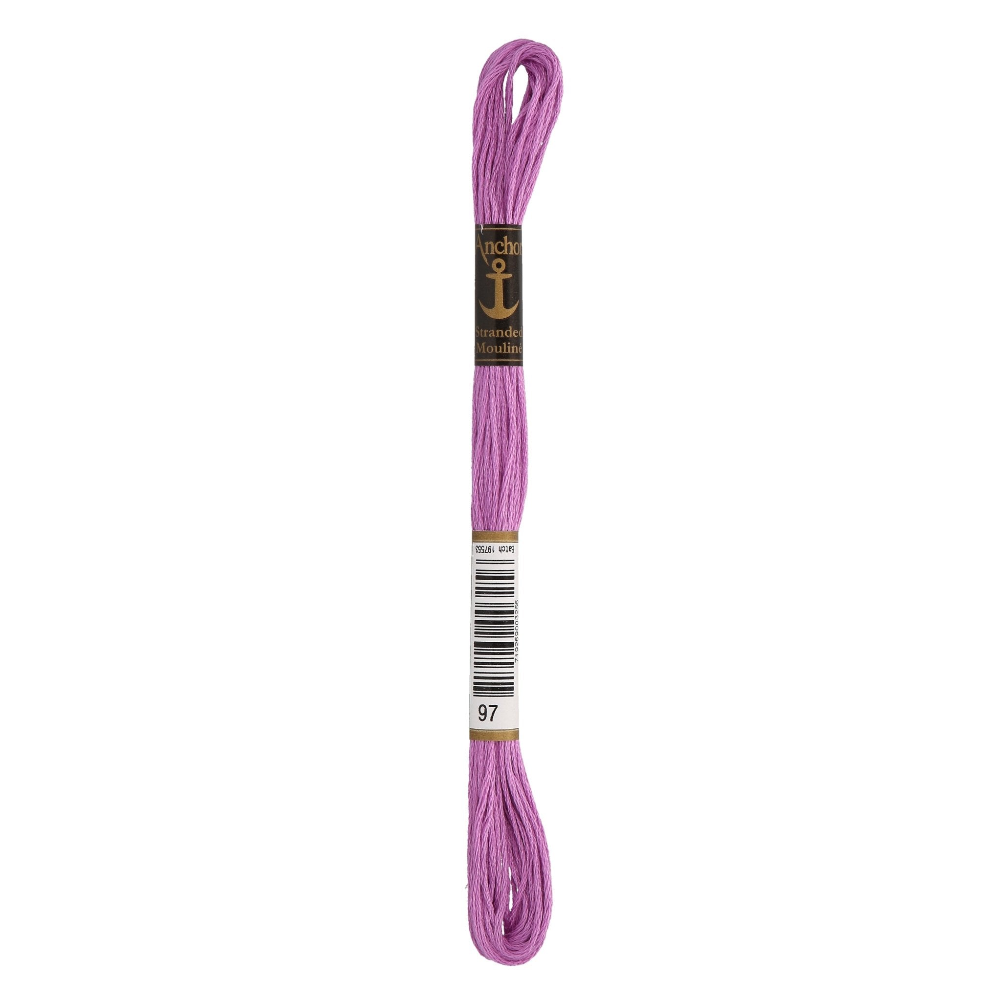 97: Anchor Stranded Mouline Cotton Skein - 8m | Buy Online from The Home Crafters