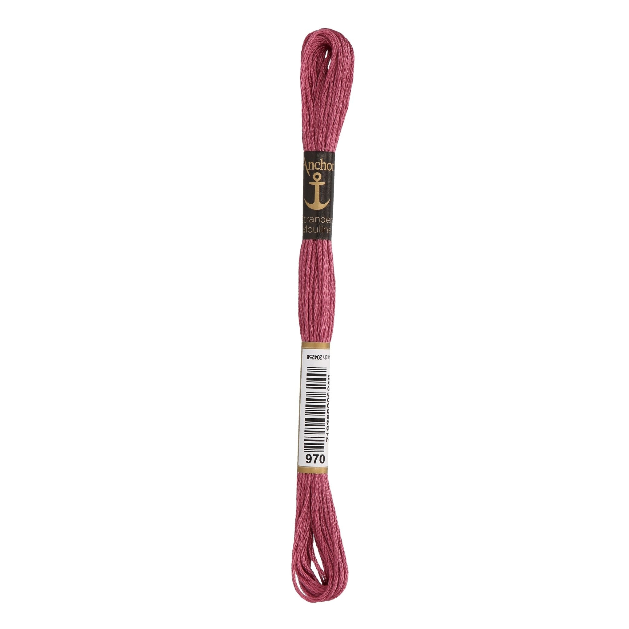 970: Anchor Stranded Mouline Cotton Skein - 8m | Buy Online from The Home Crafters