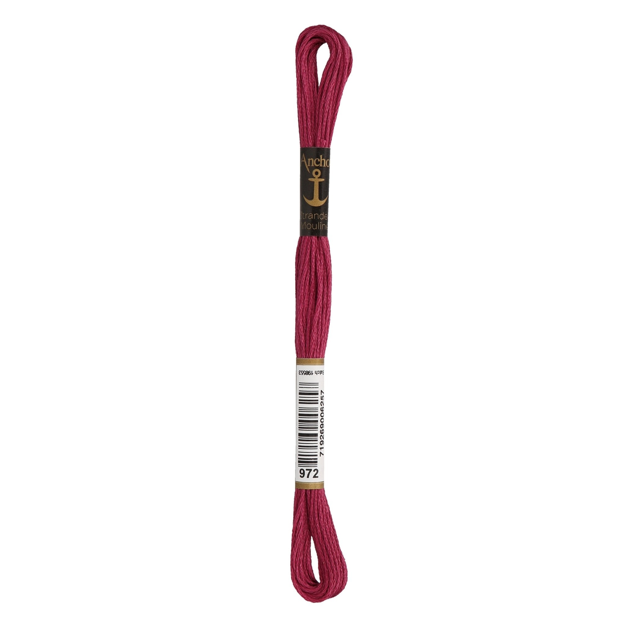 972: Anchor Stranded Mouline Cotton Skein - 8m | Buy Online from The Home Crafters