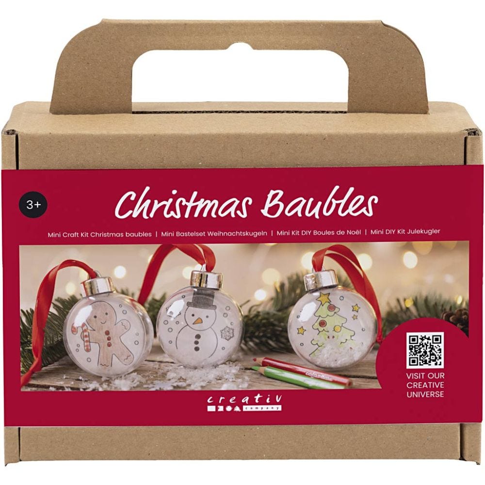 Mini Craft Kit Christmas Baubles – The Home Crafters Ltd.